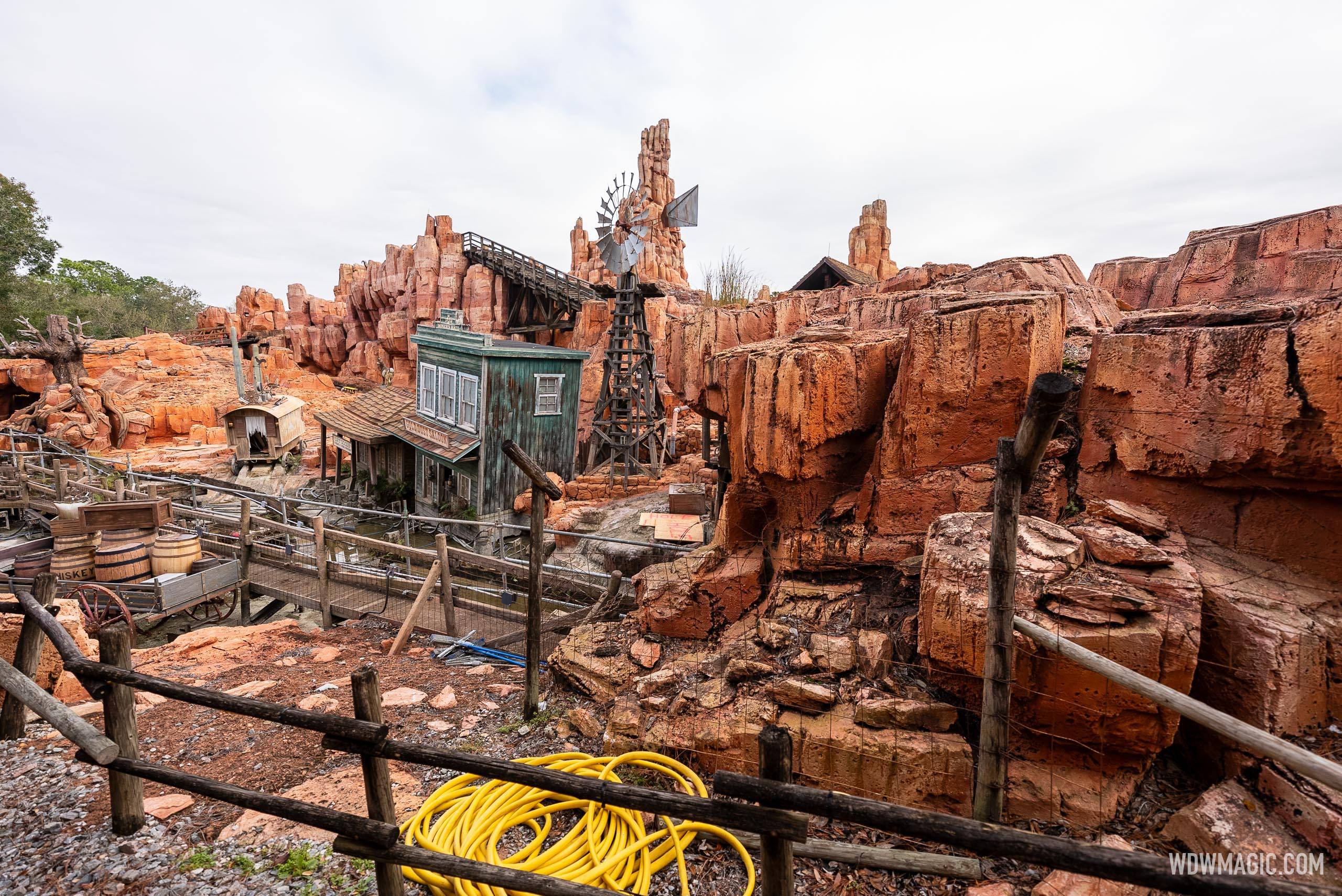 Big Thunder Mountain Refurbishment - January 15 2025