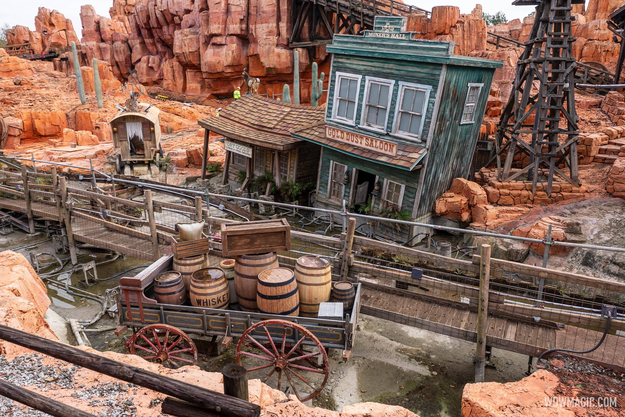 Big Thunder Mountain Refurbishment - January 15 2025