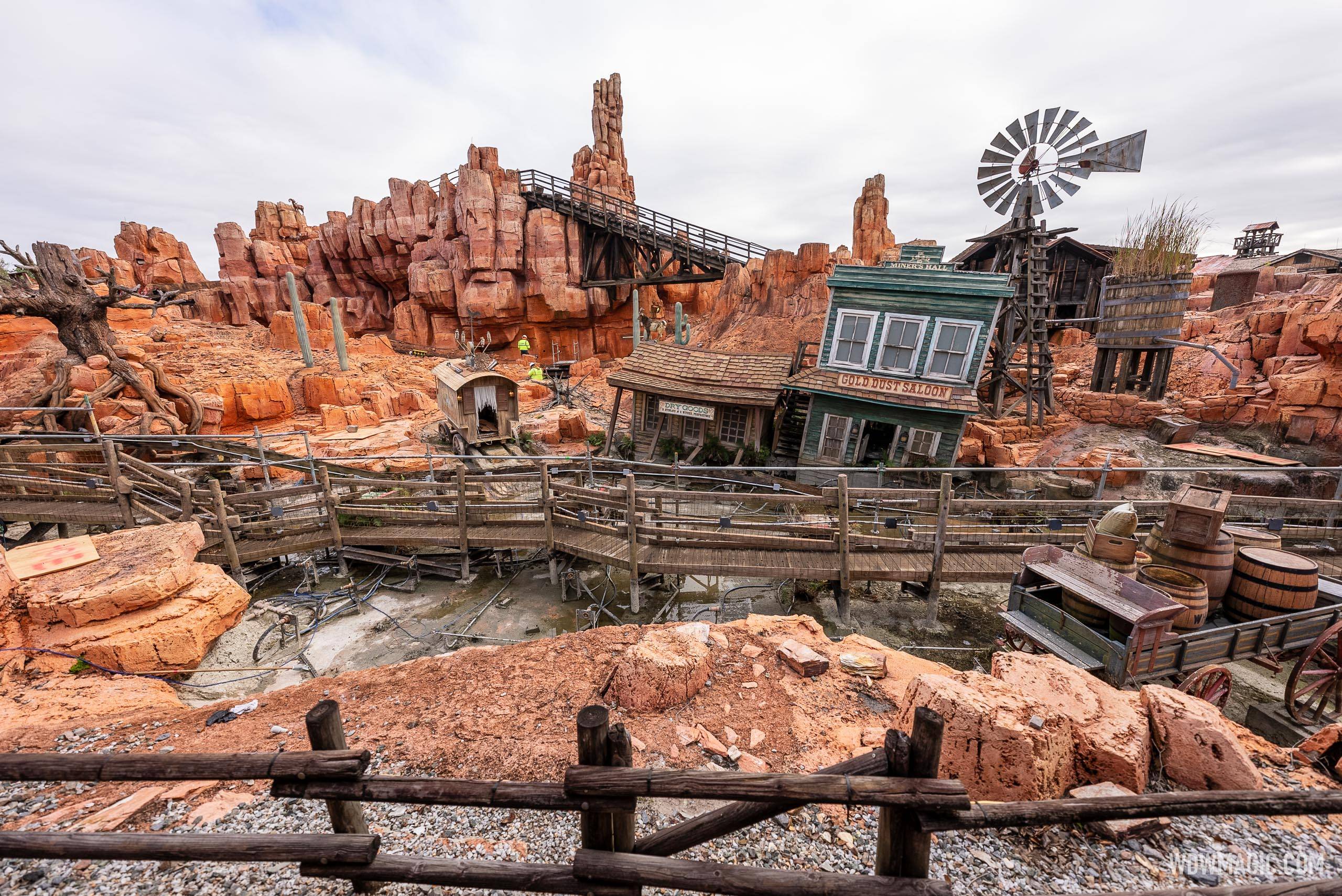 Big Thunder Mountain Refurbishment - January 15 2025