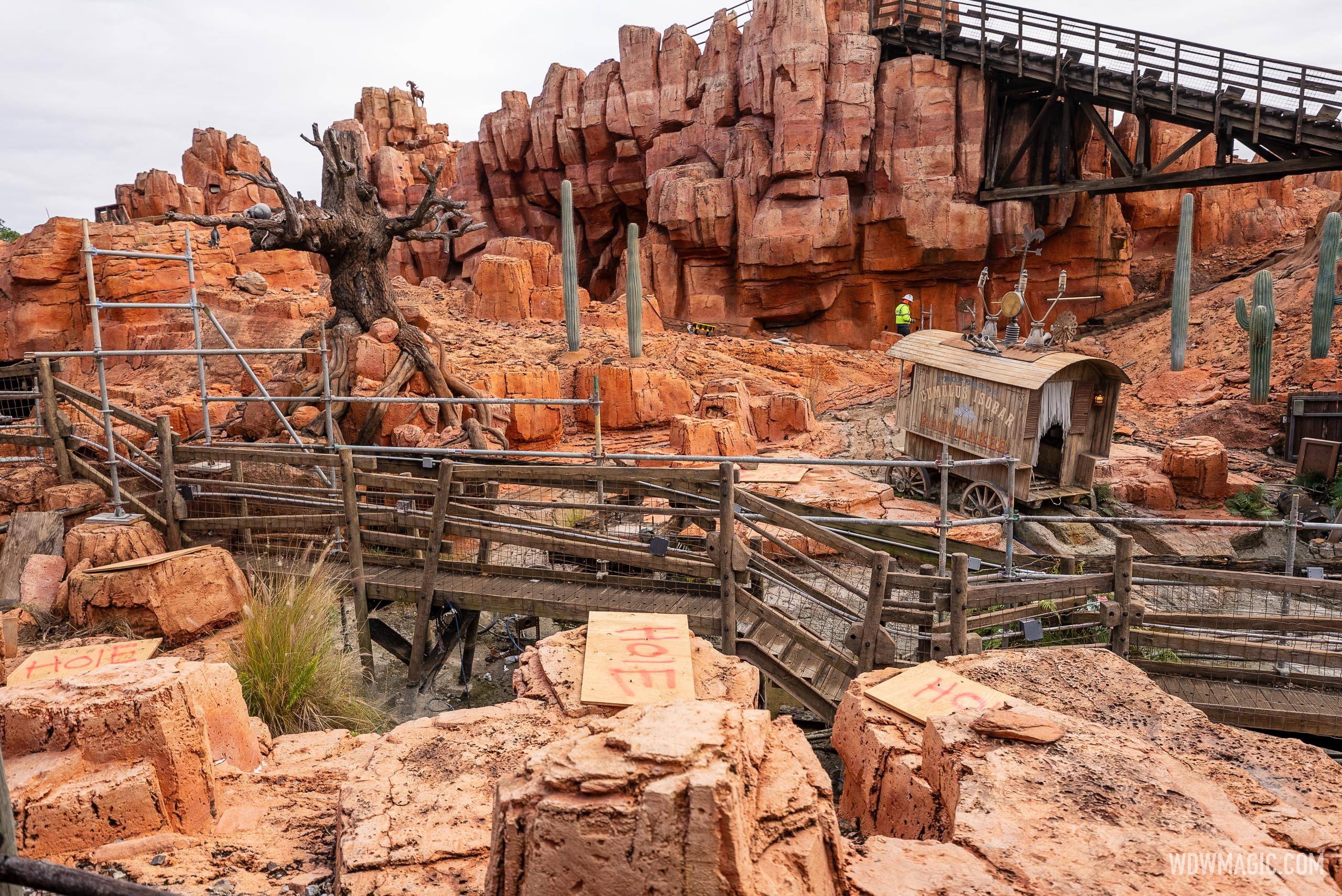 Big Thunder Mountain Refurbishment - January 15 2025