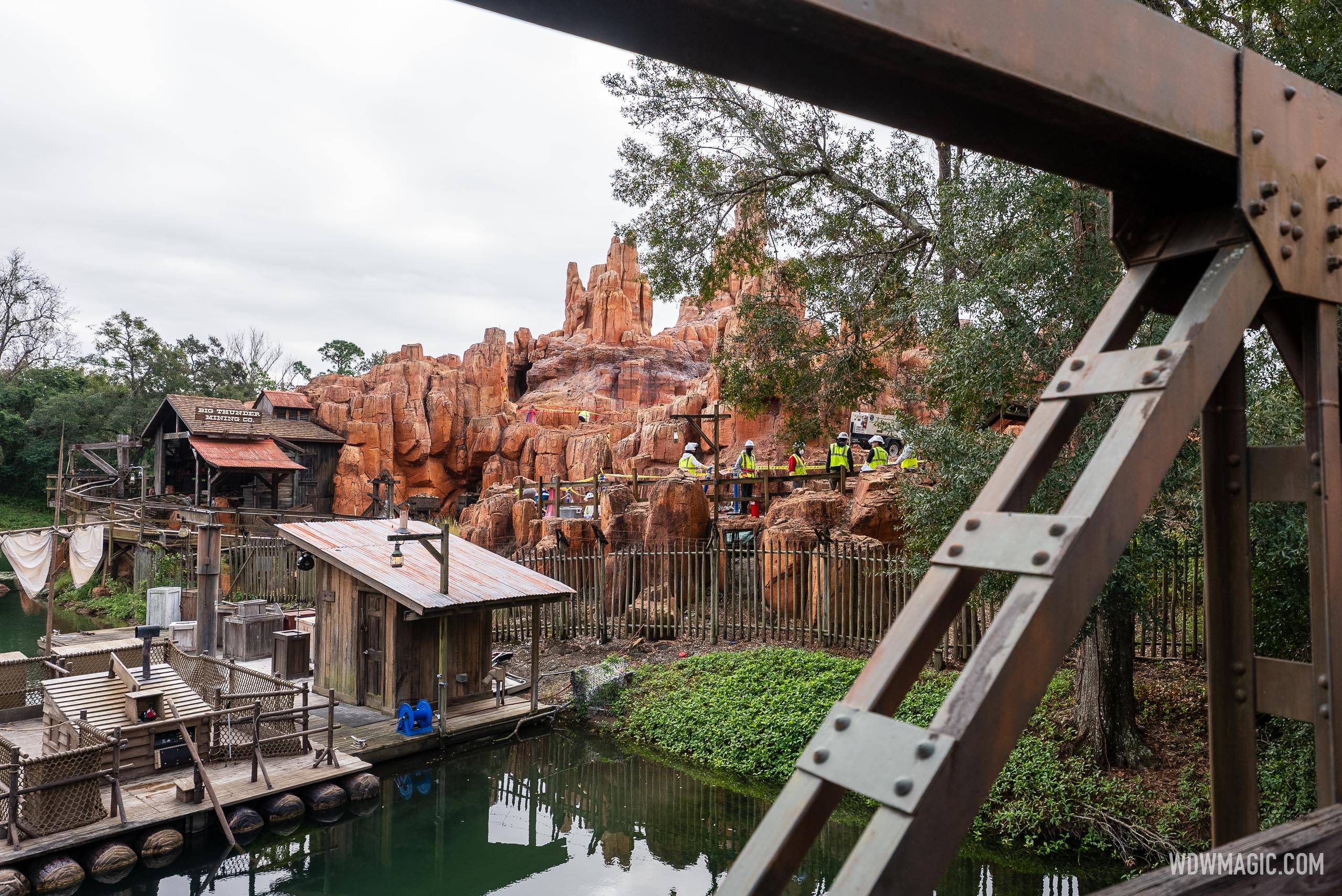 Big Thunder Mountain Refurbishment - January 15 2025