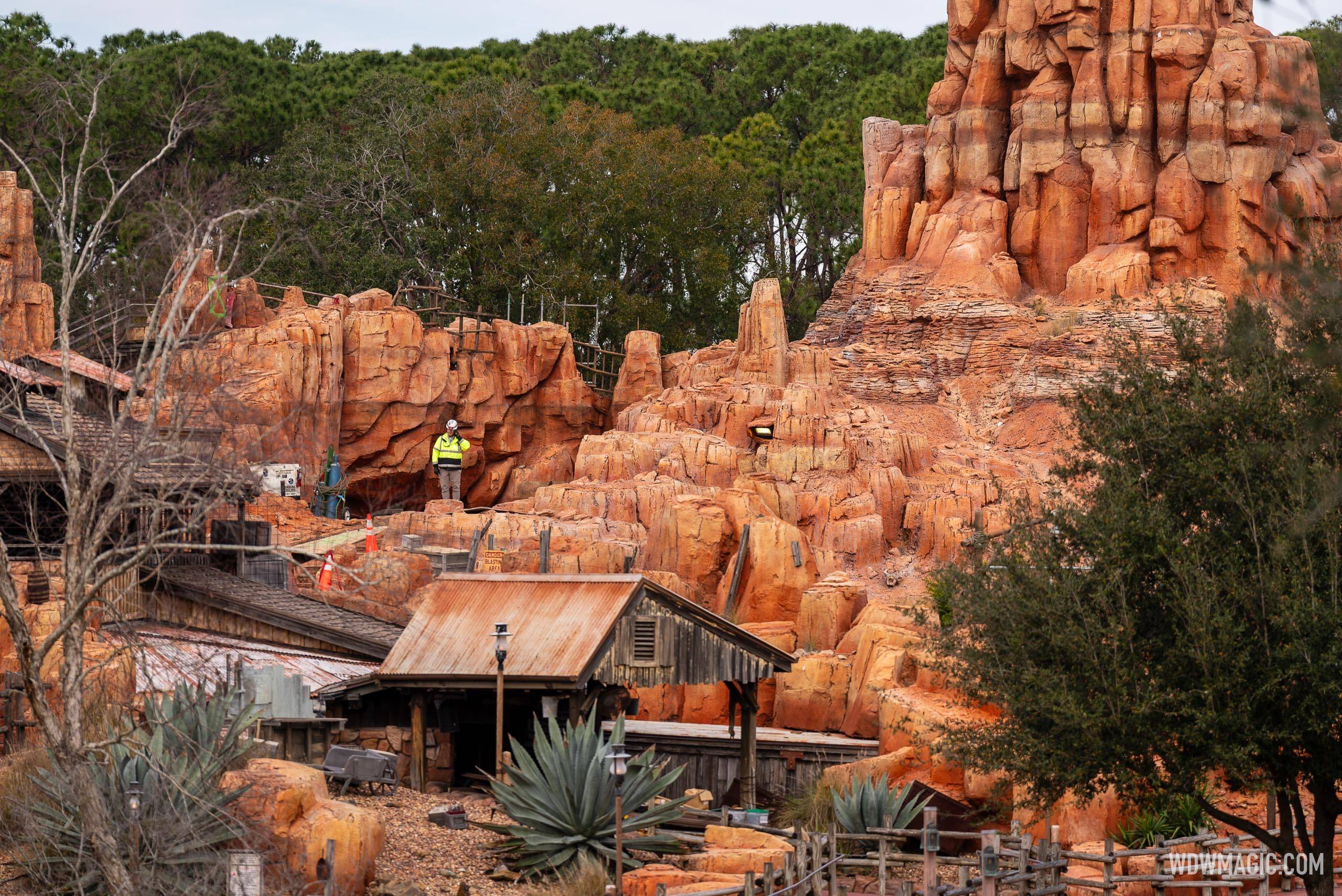 Big Thunder Mountain Refurbishment - January 20 2025