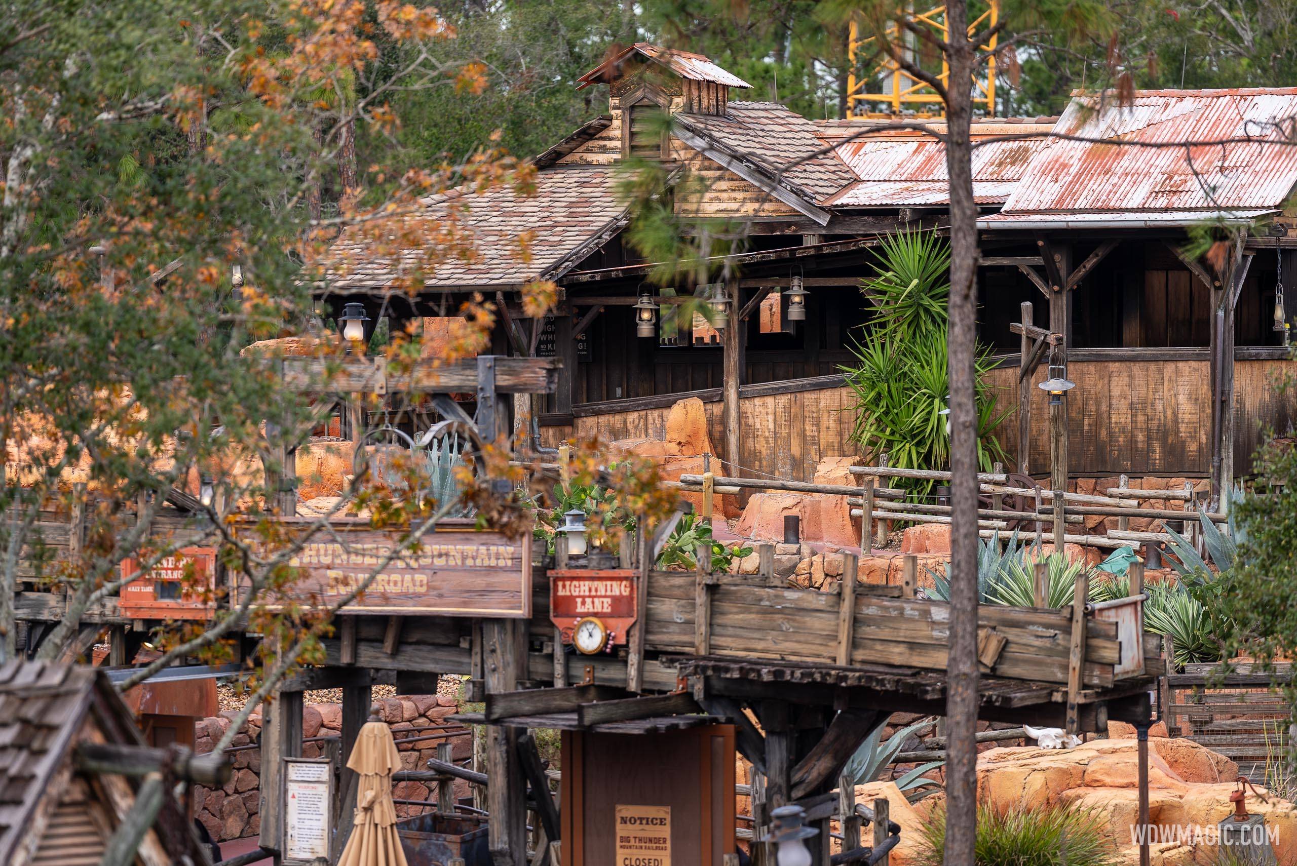 Big Thunder Mountain Refurbishment - January 20 2025