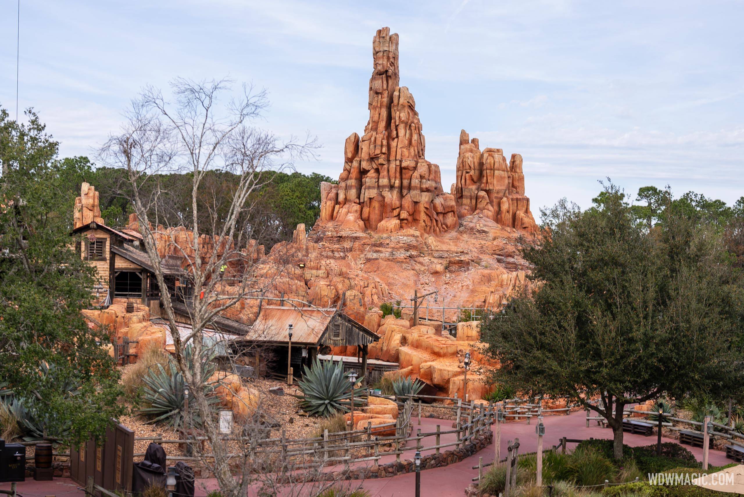 Big Thunder Mountain Refurbishment - January 20 2025