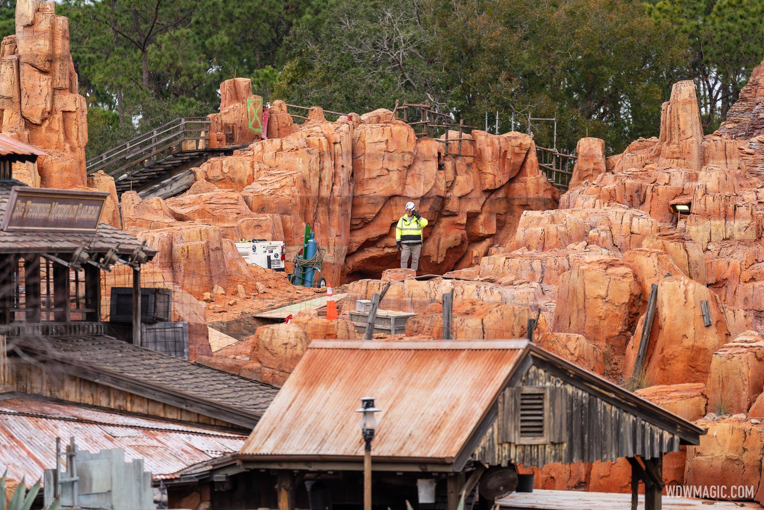 Big Thunder Mountain Refurbishment - January 20 2025