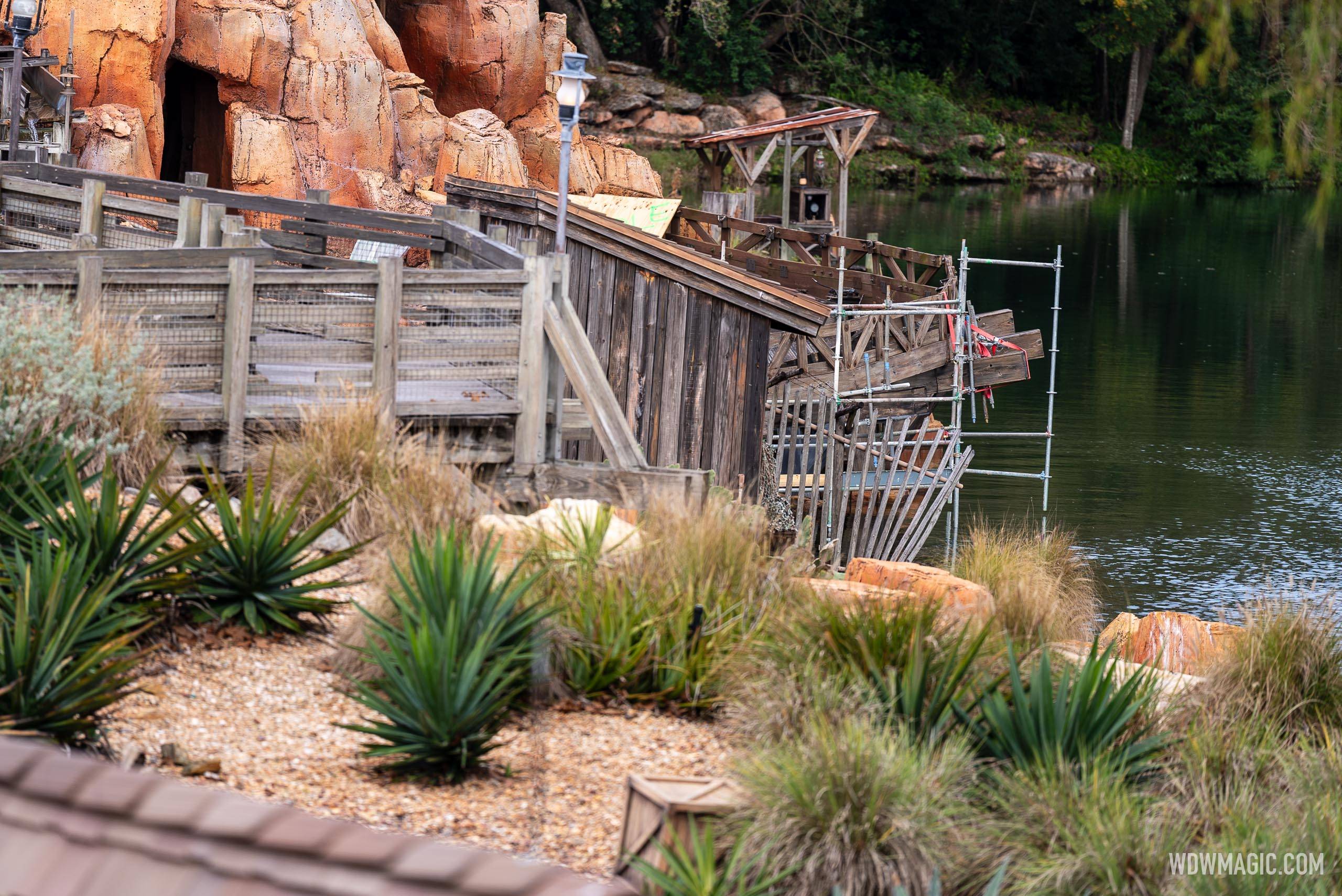 Big Thunder Mountain Refurbishment - January 20 2025