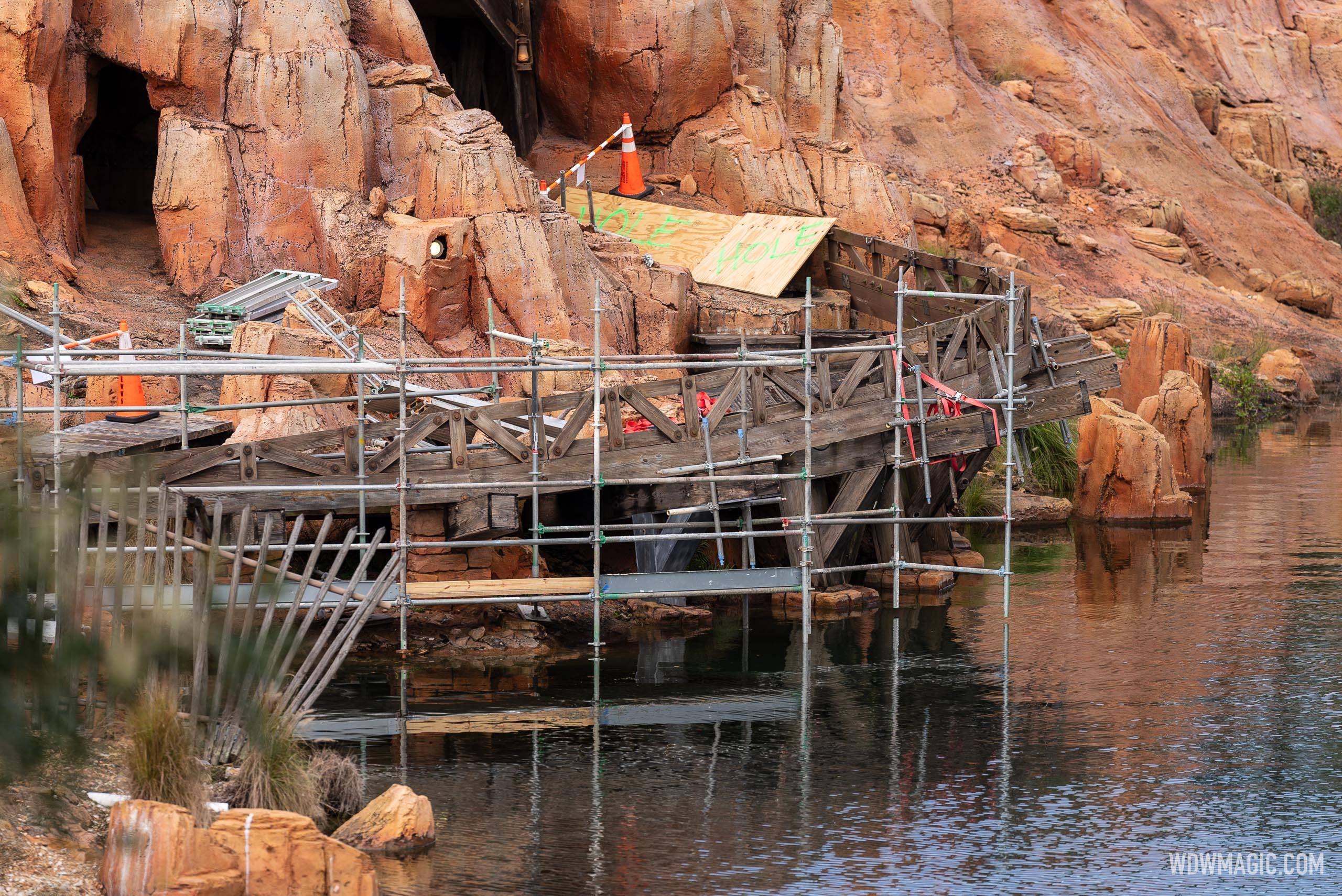 Big Thunder Mountain Refurbishment - January 20 2025