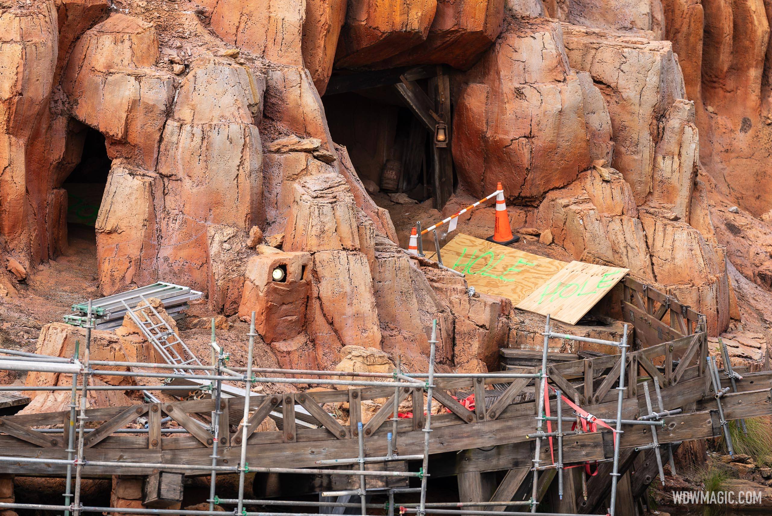 Big Thunder Mountain Refurbishment - January 20 2025