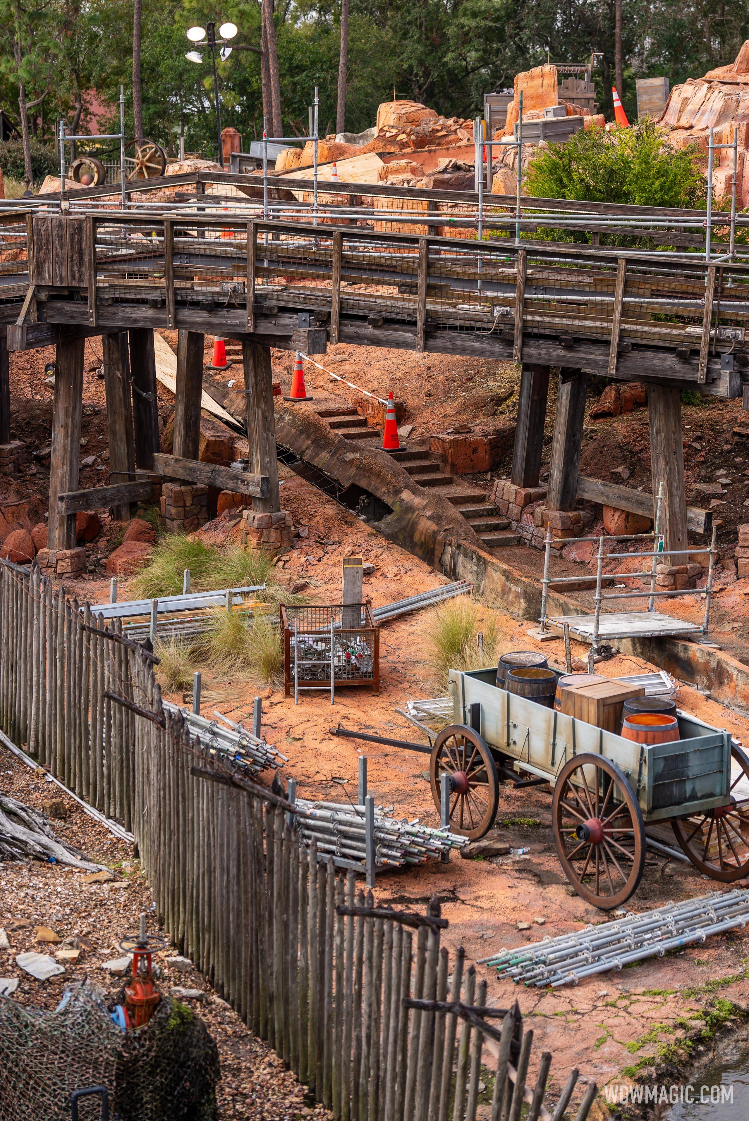 Big Thunder Mountain Refurbishment - January 20 2025