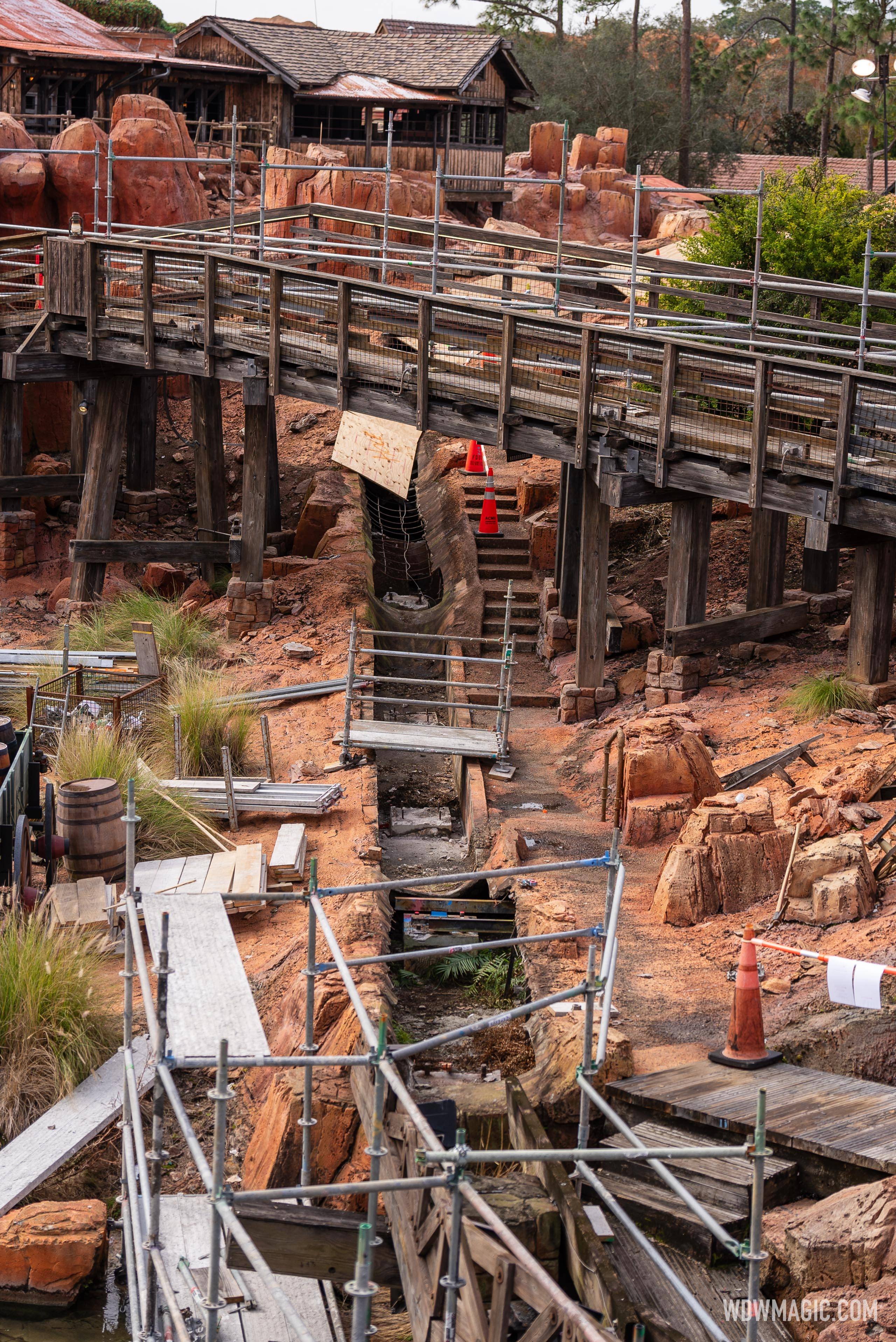 Big Thunder Mountain Refurbishment - January 20 2025