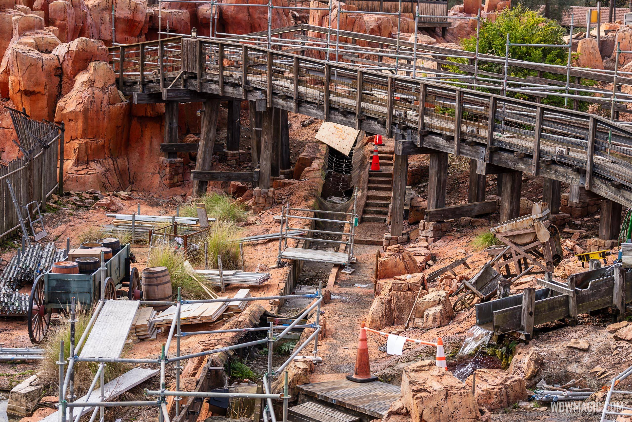 Big Thunder Mountain Refurbishment - January 20 2025