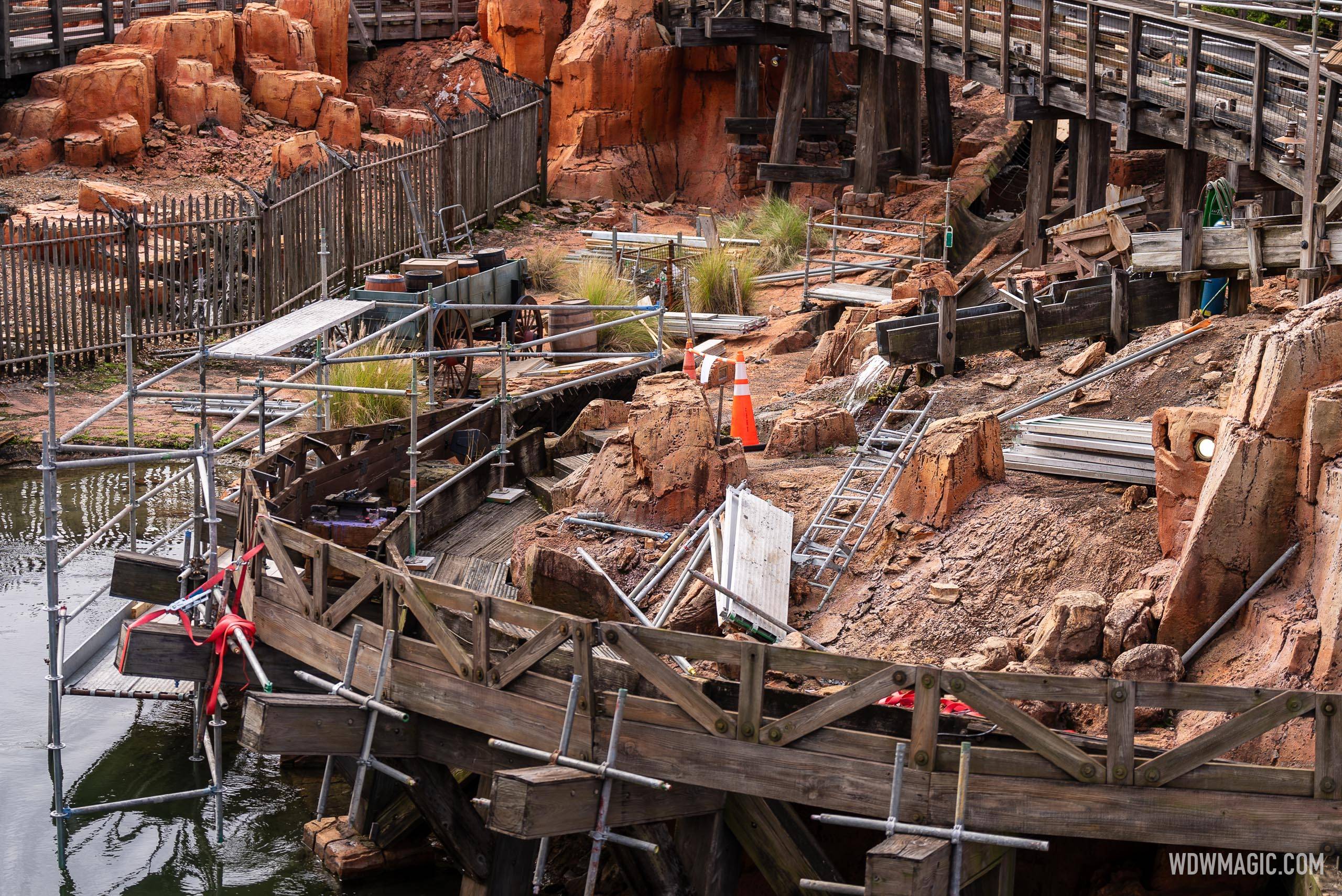 Big Thunder Mountain Refurbishment - January 20 2025