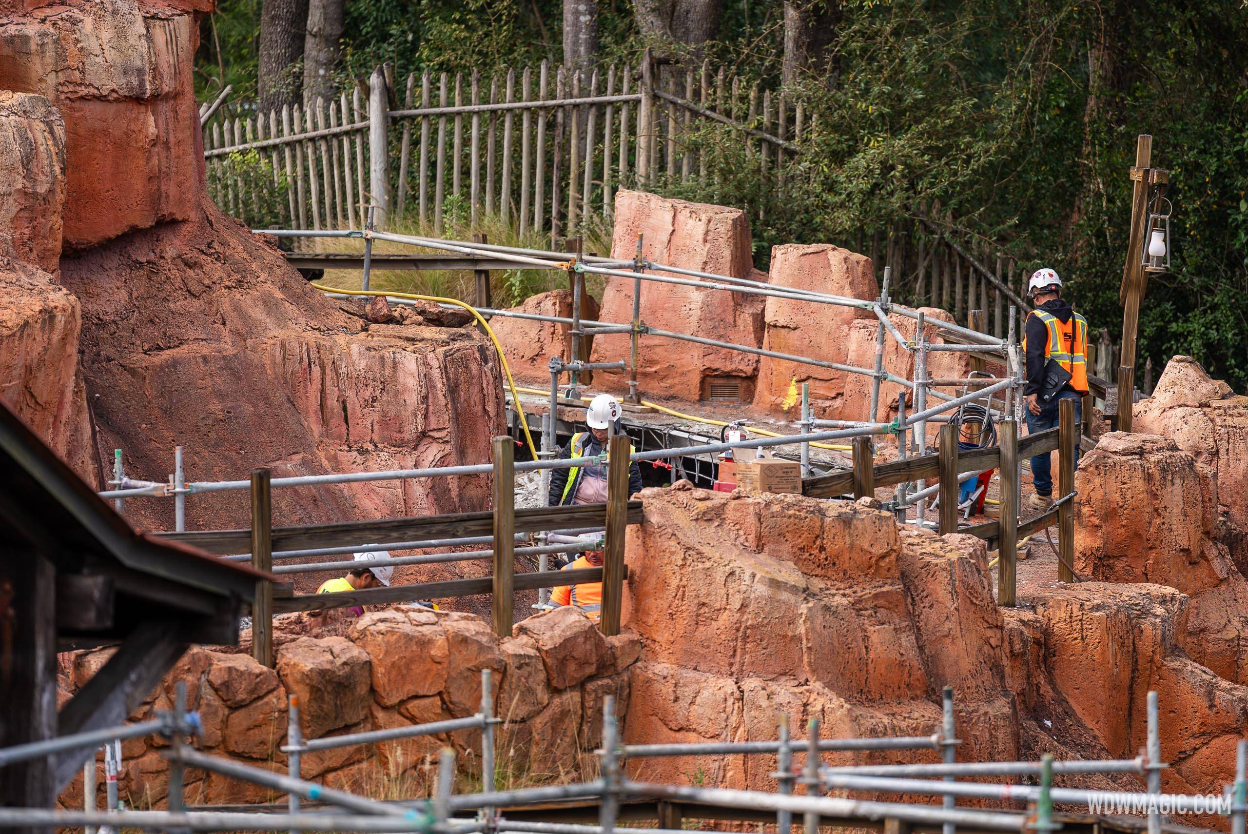 Big Thunder Mountain Refurbishment - January 20 2025