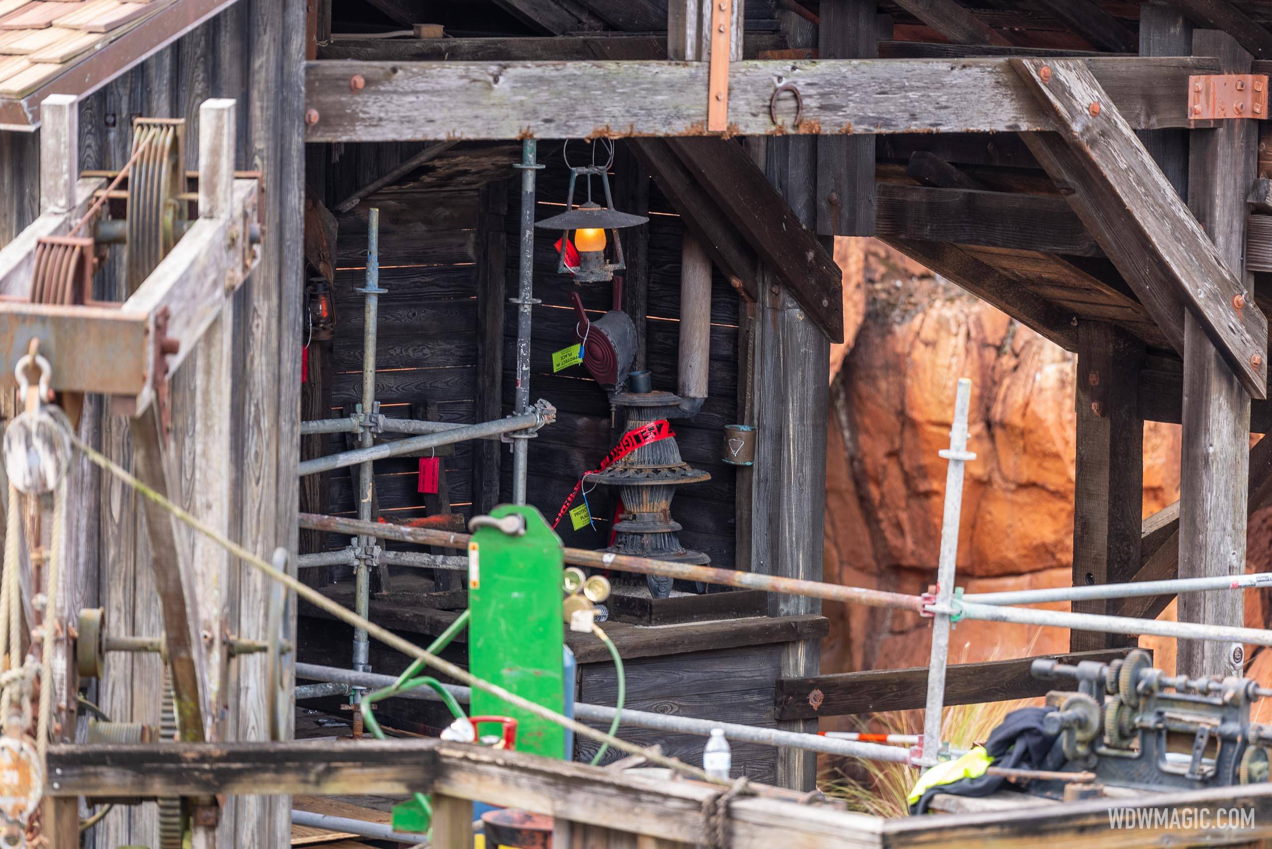 Big Thunder Mountain Refurbishment - January 20 2025