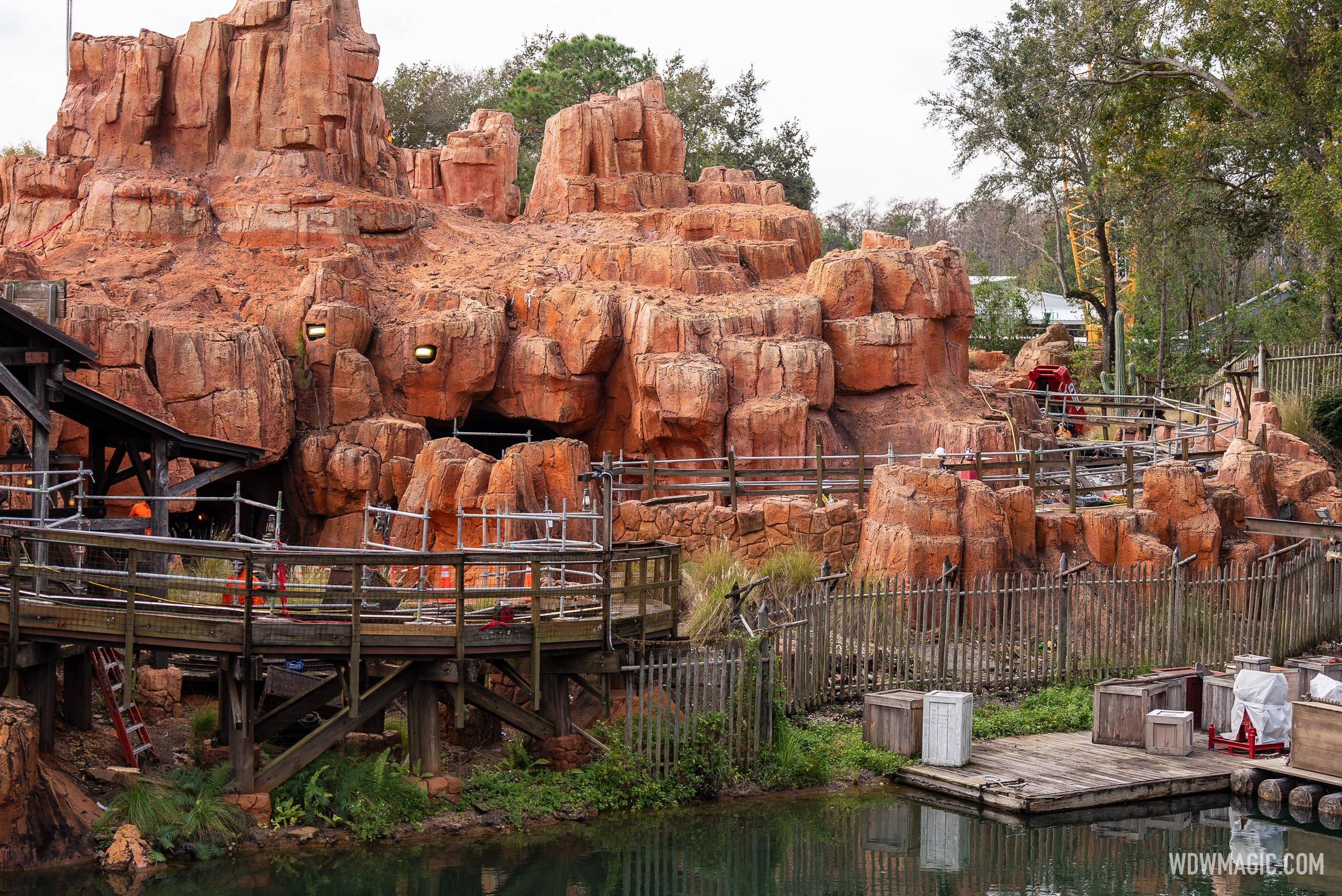 Big Thunder Mountain Refurbishment - January 20 2025