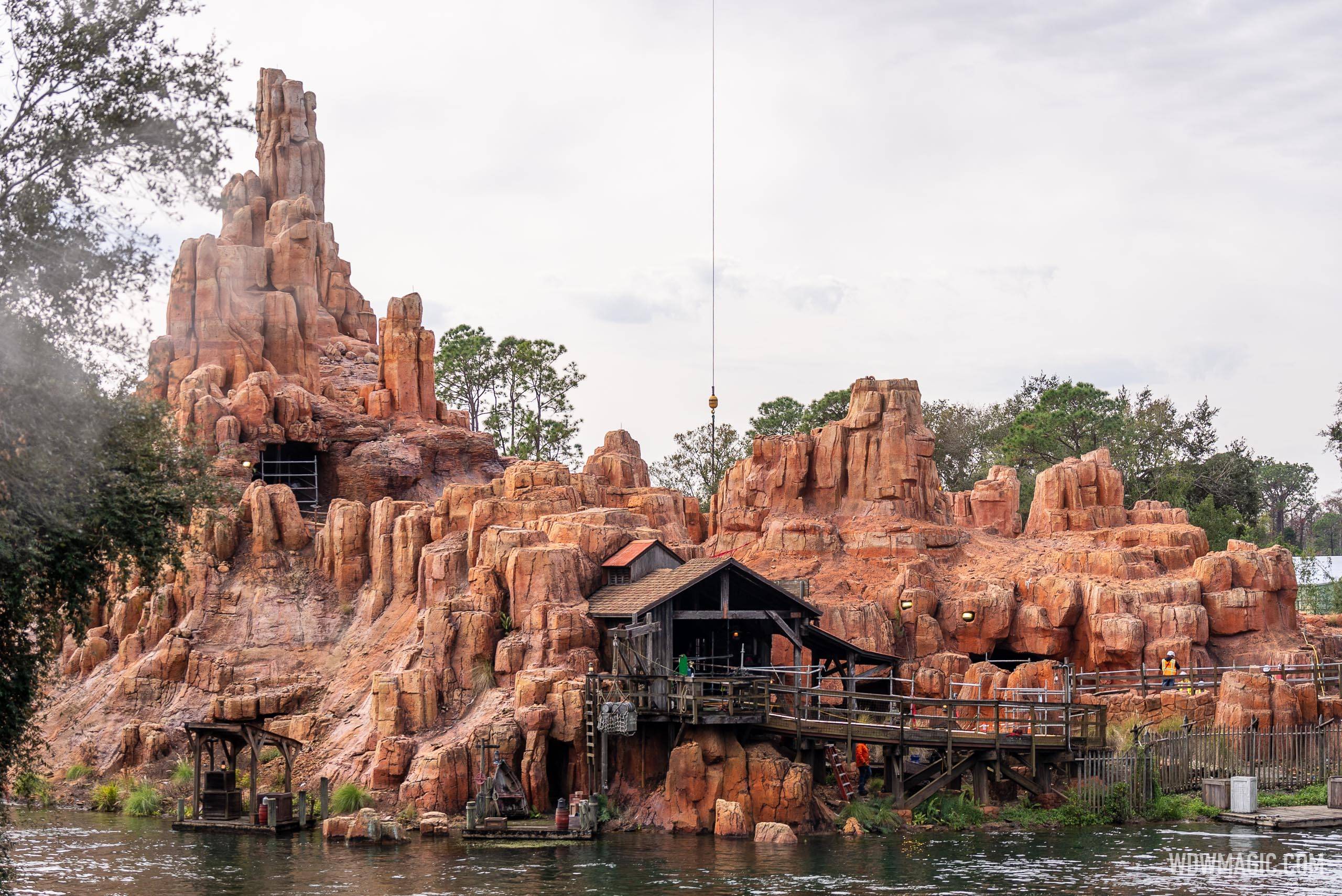 Big Thunder Mountain Refurbishment - January 20 2025