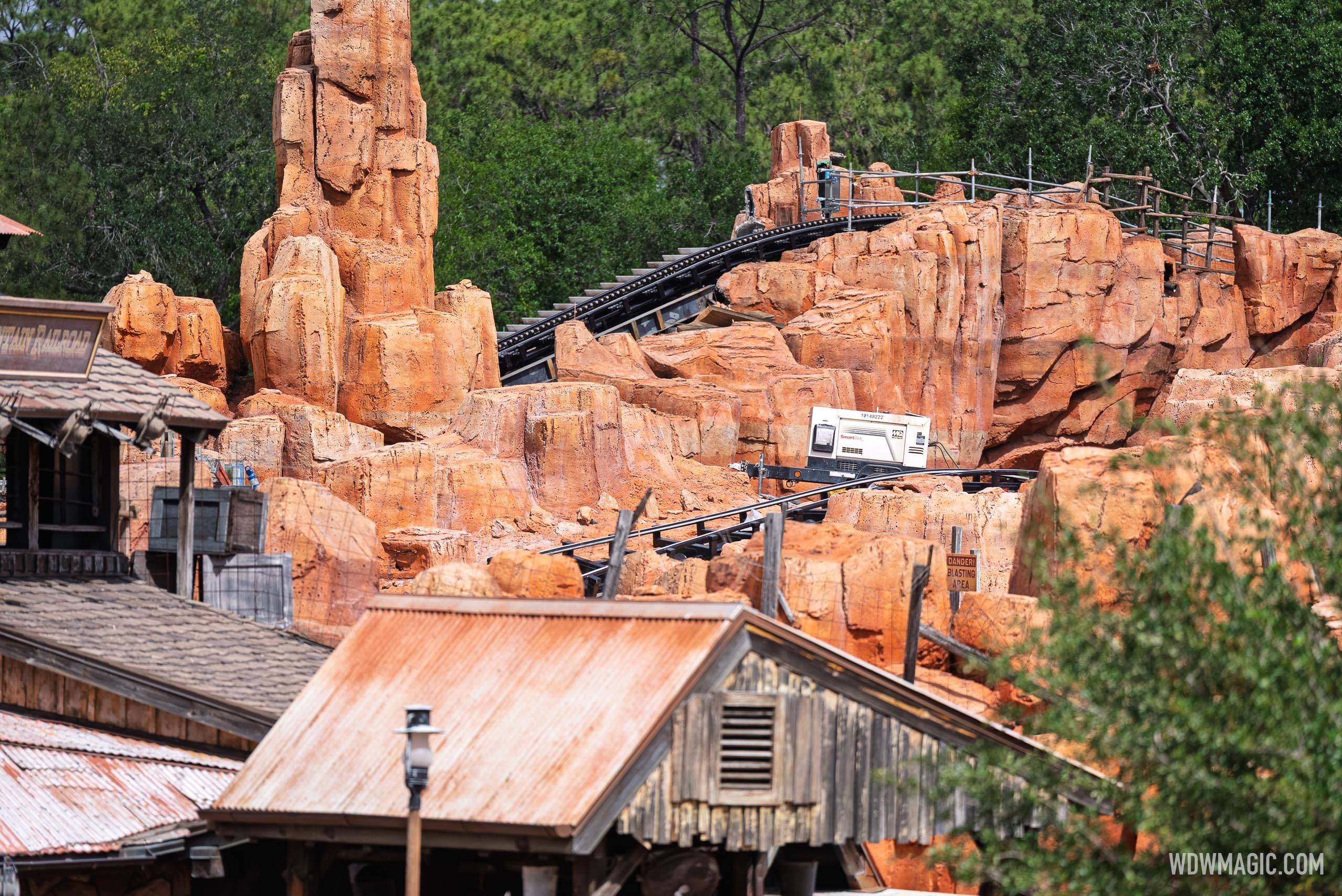 Big Thunder Mountain Refurbishment - May 1, 2025