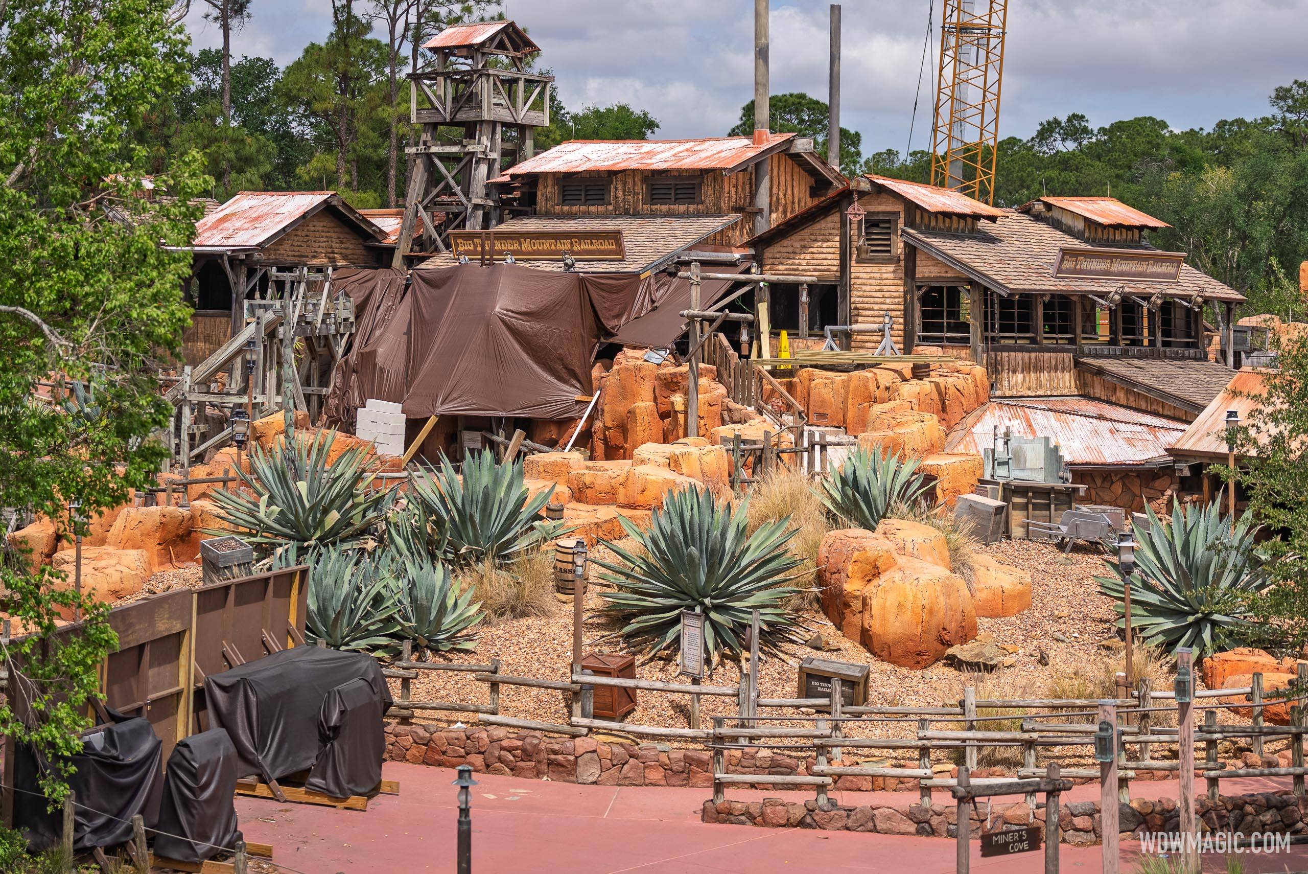 Big Thunder Mountain Refurbishment - May 1, 2025
