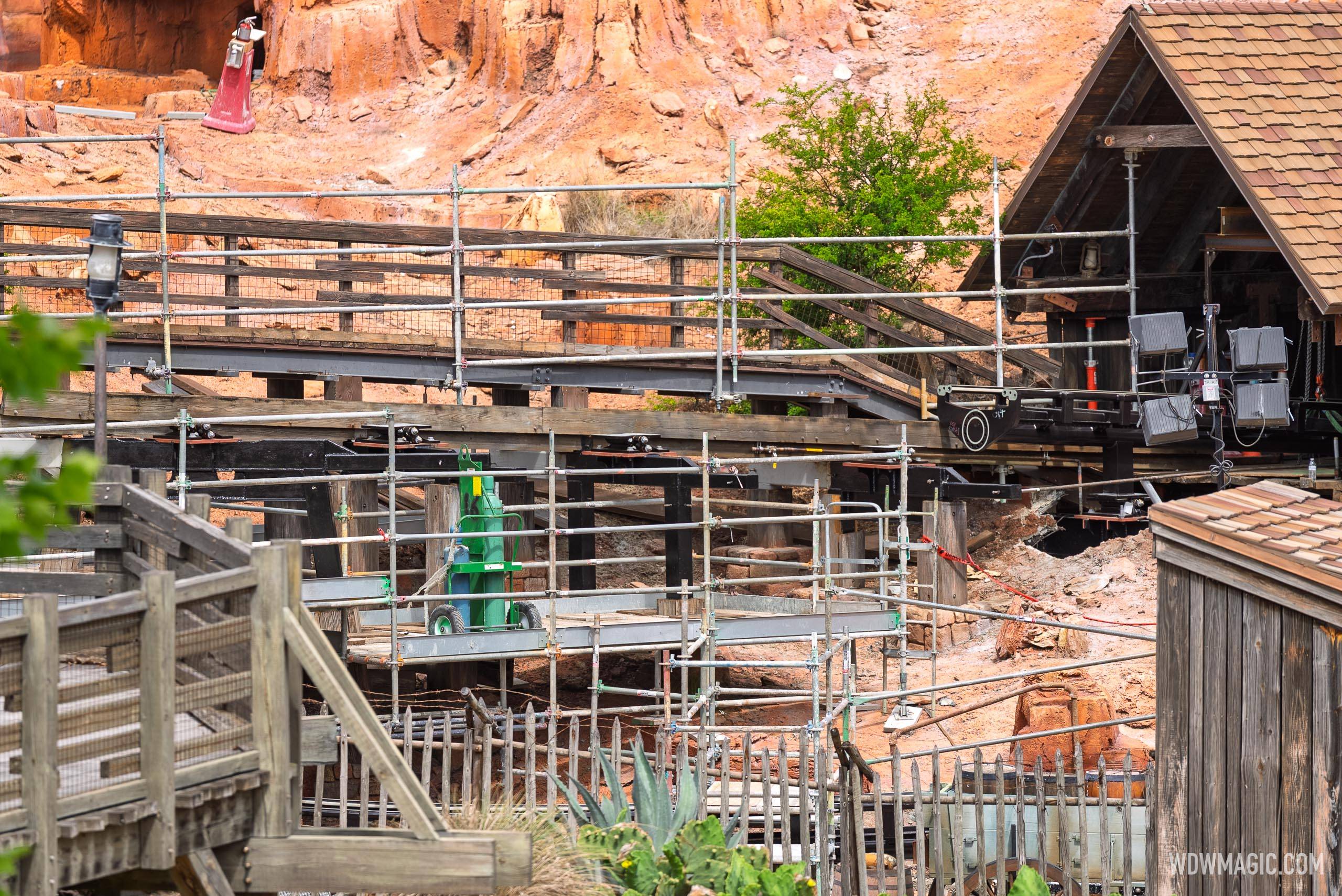 Big Thunder Mountain Refurbishment - May 1, 2025