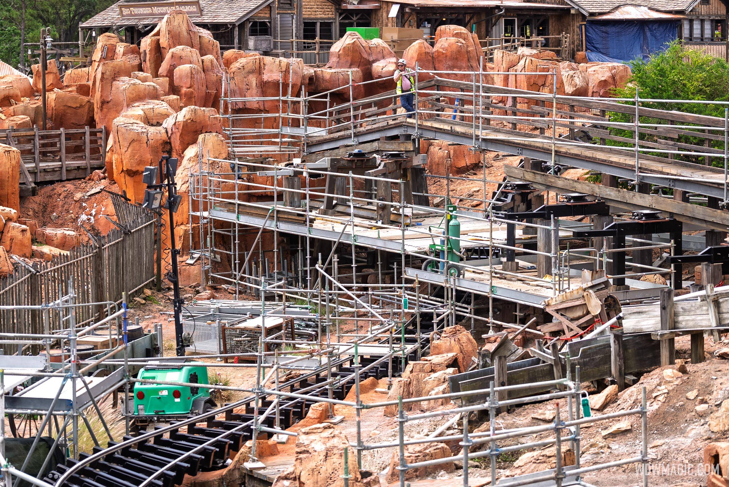 Big Thunder Mountain Refurbishment - May 1, 2025