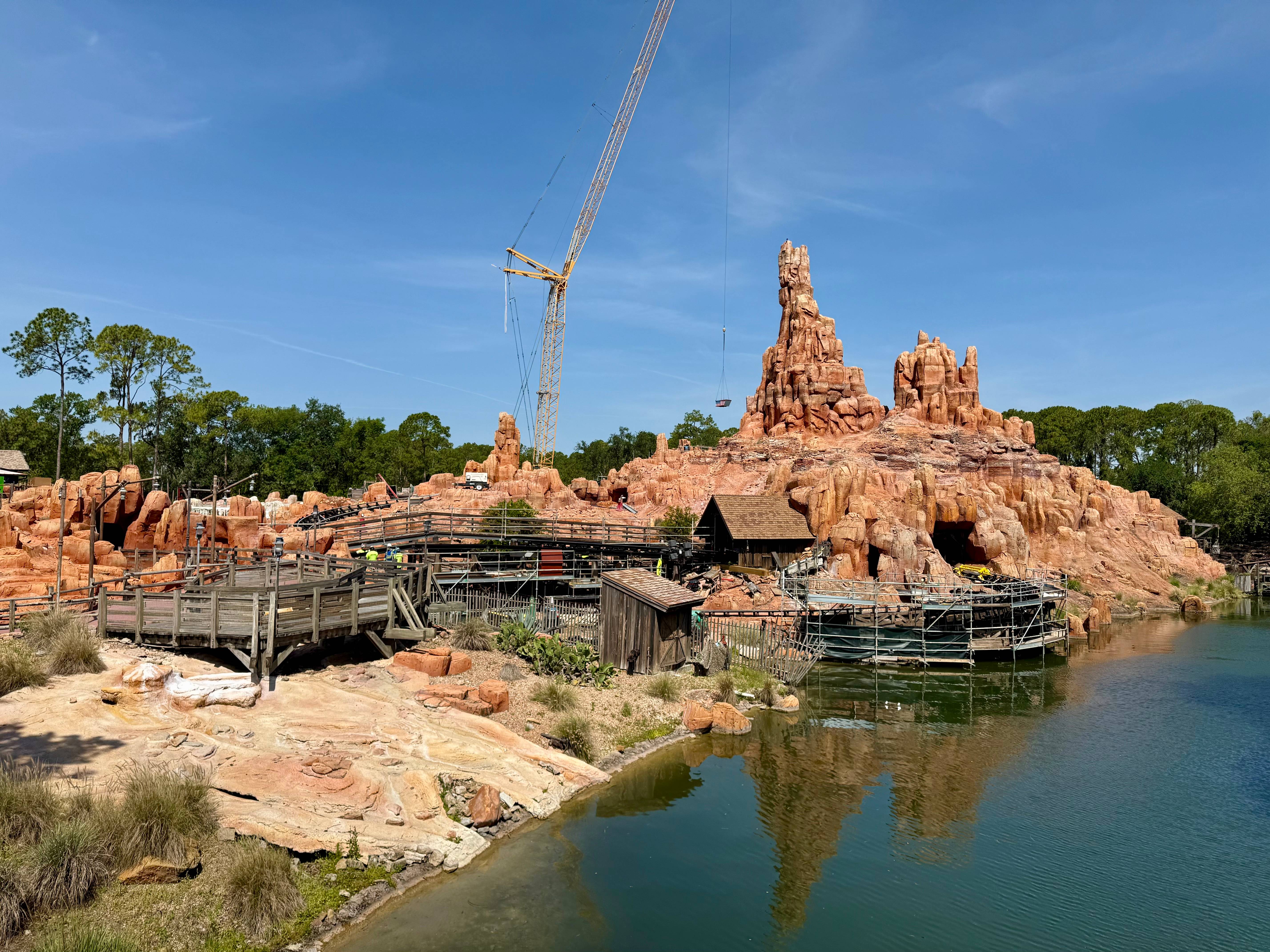Big Thunder Mountain Refurbishment - May 17, 2025