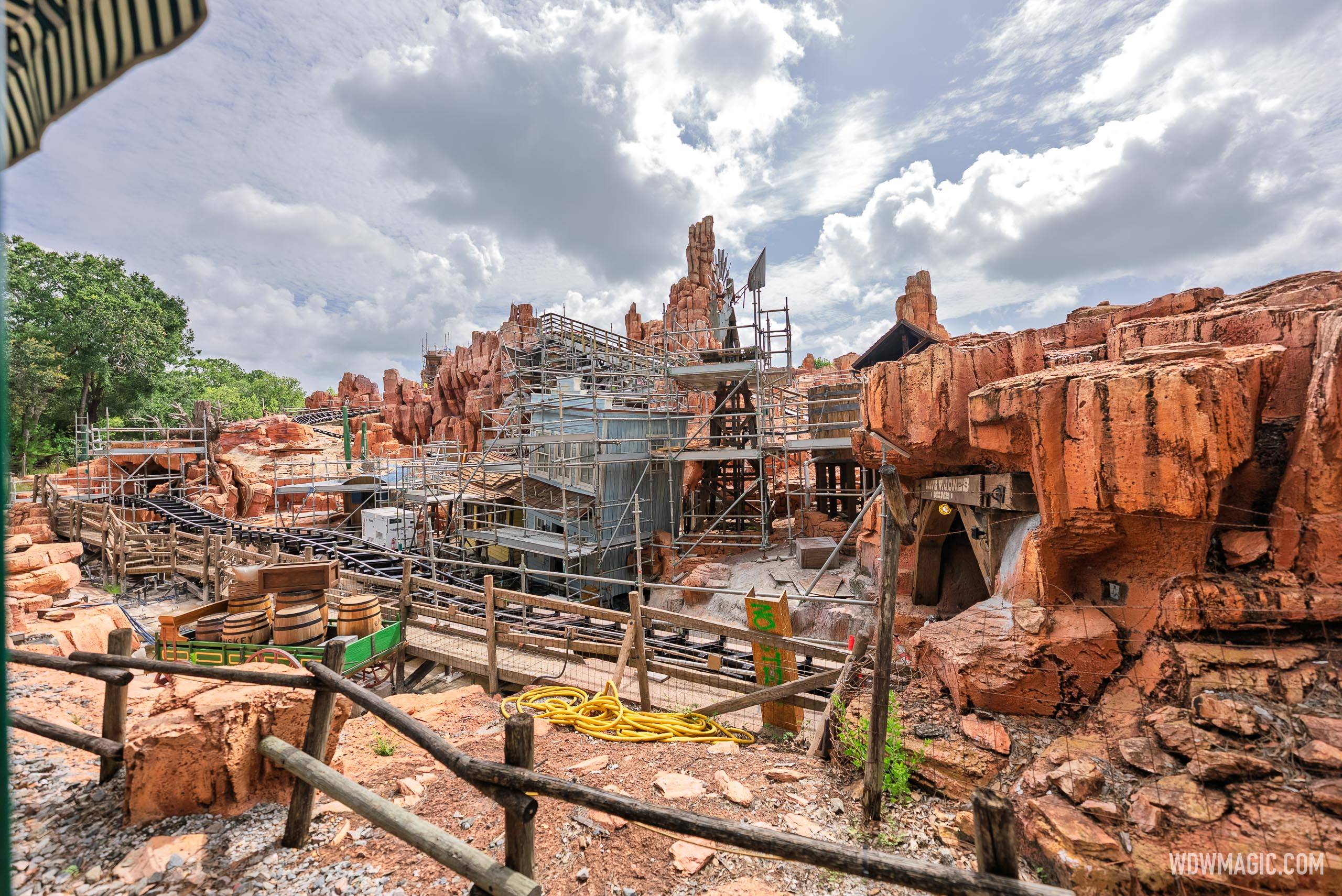 Big Thunder Mountain Refurbishment - June 17, 2025