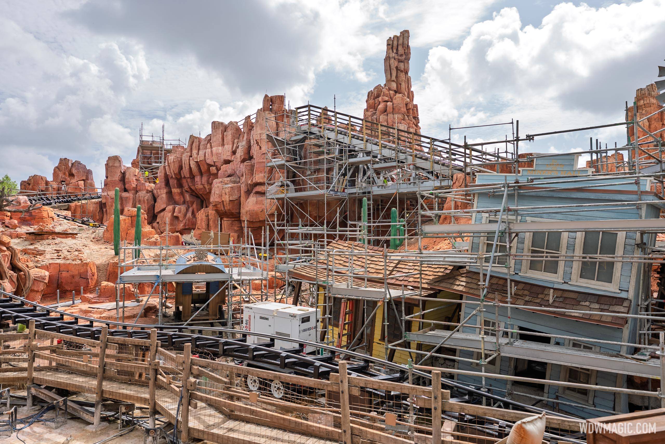 Big Thunder Mountain Refurbishment - June 17, 2025