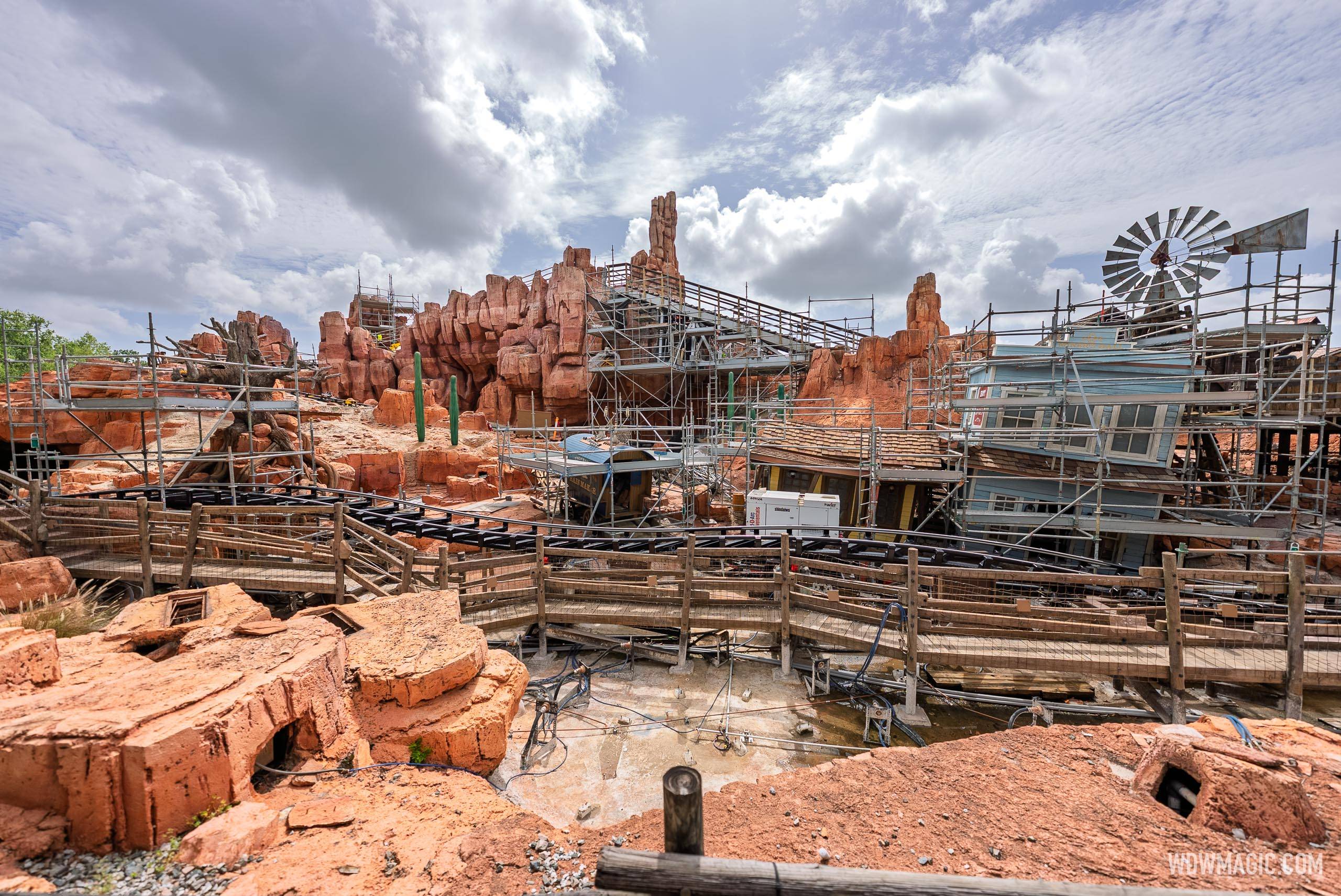 Big Thunder Mountain Refurbishment - June 17, 2025