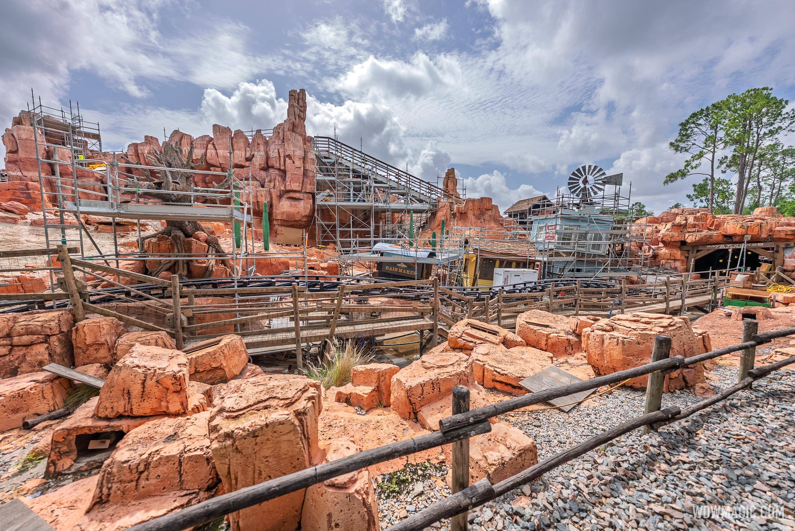 Big Thunder Mountain Refurbishment - June 17, 2025