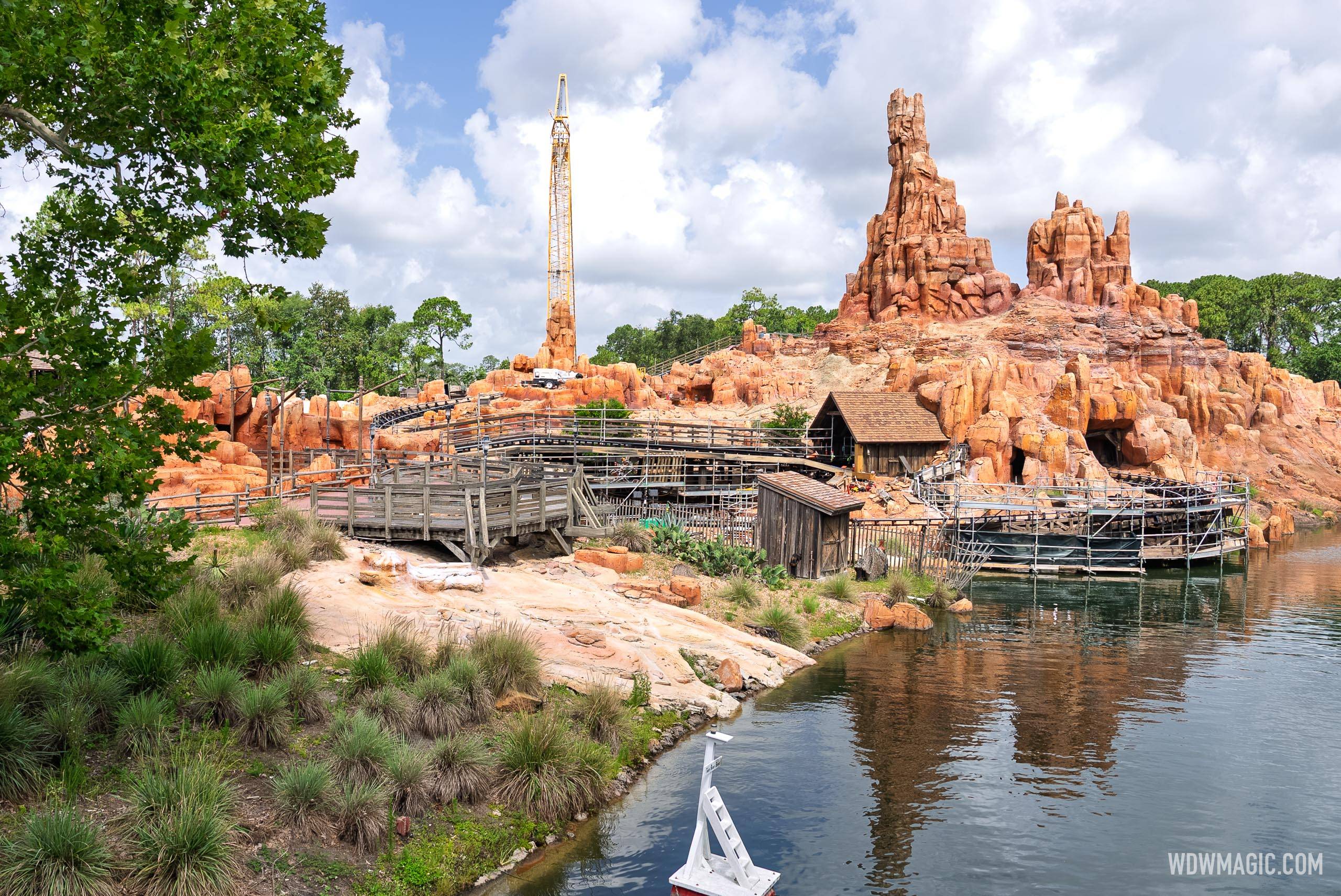 Big Thunder Mountain Refurbishment - June 17, 2025