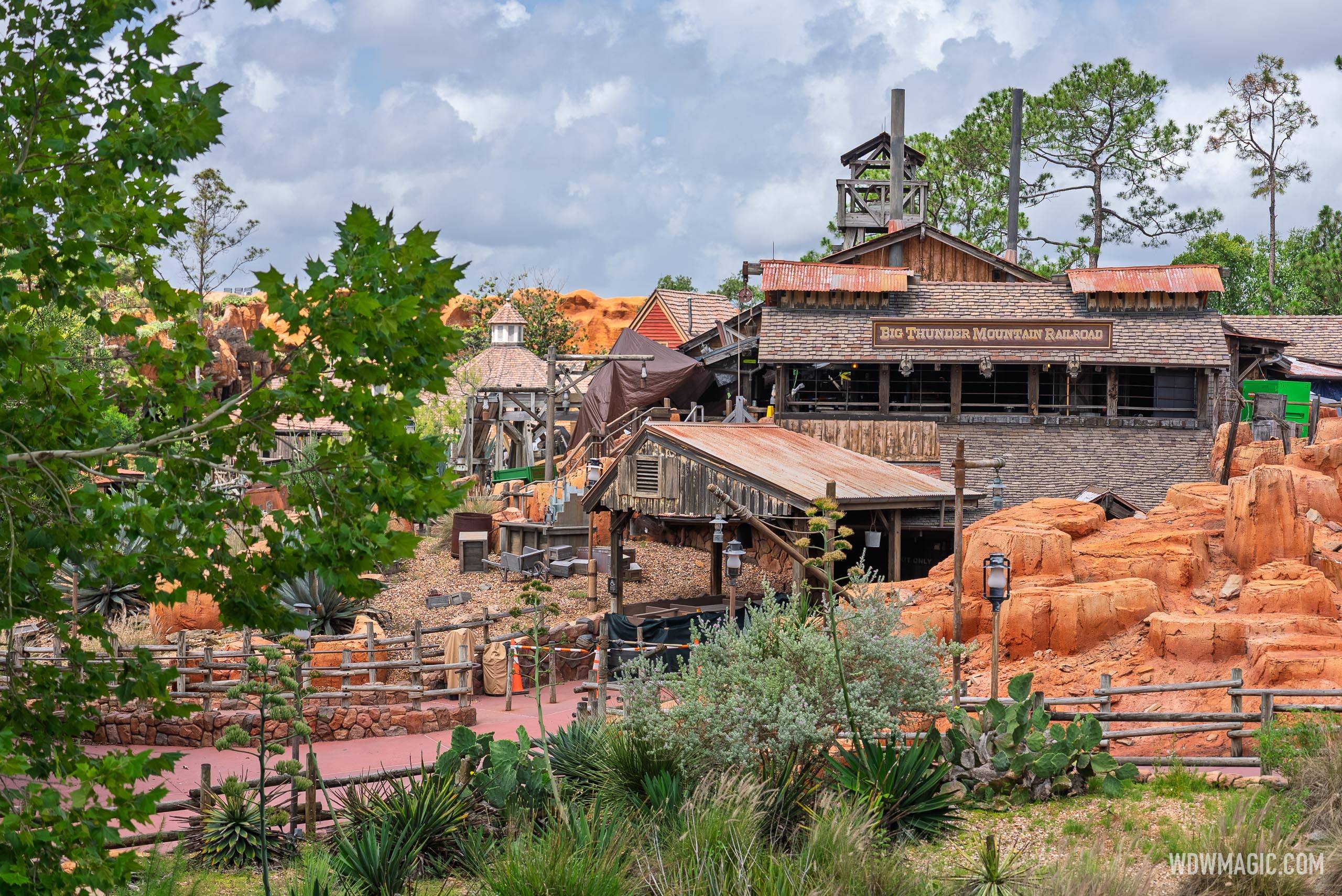 Big Thunder Mountain Refurbishment - June 17, 2025