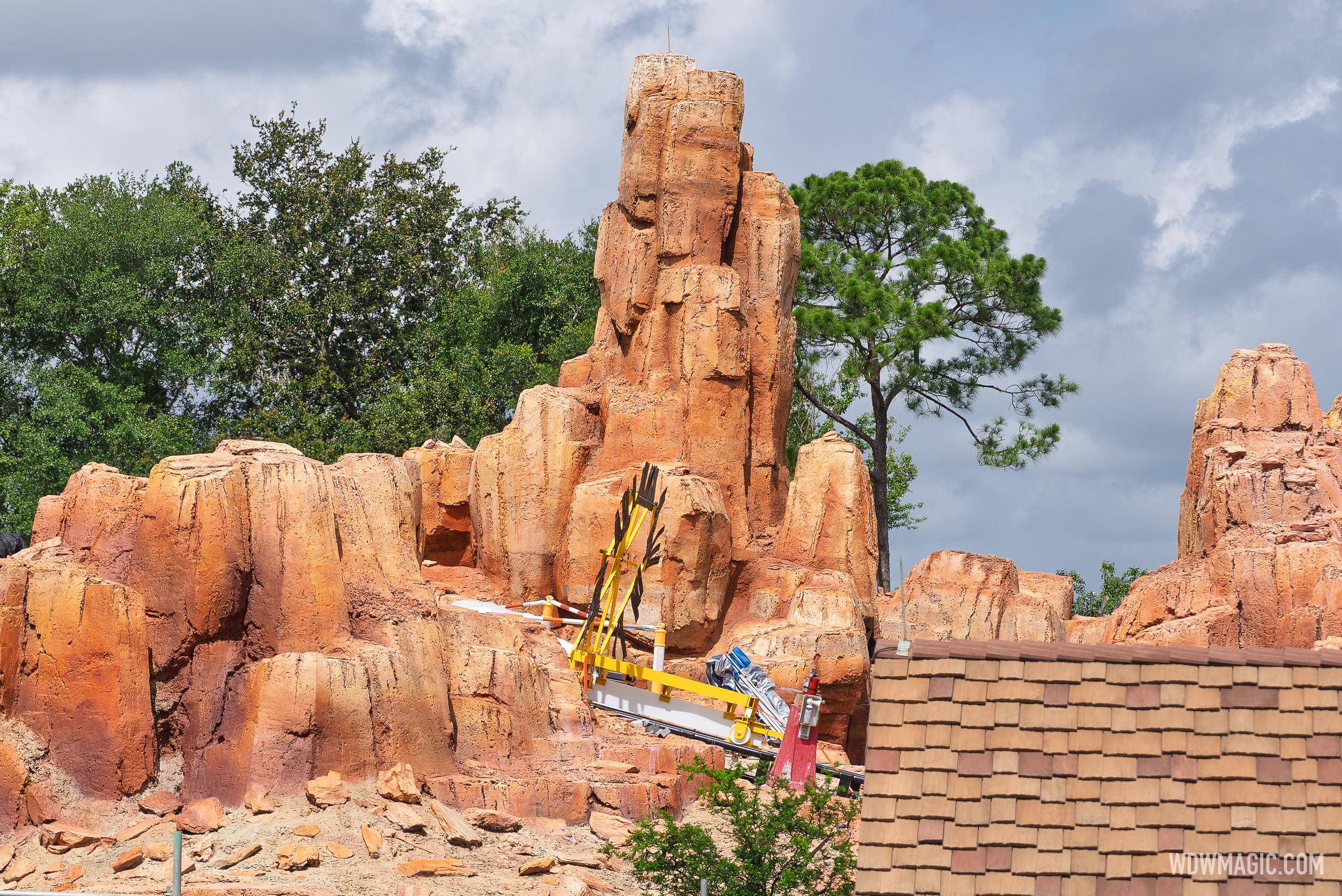 Big Thunder Mountain Refurbishment - June 17, 2025