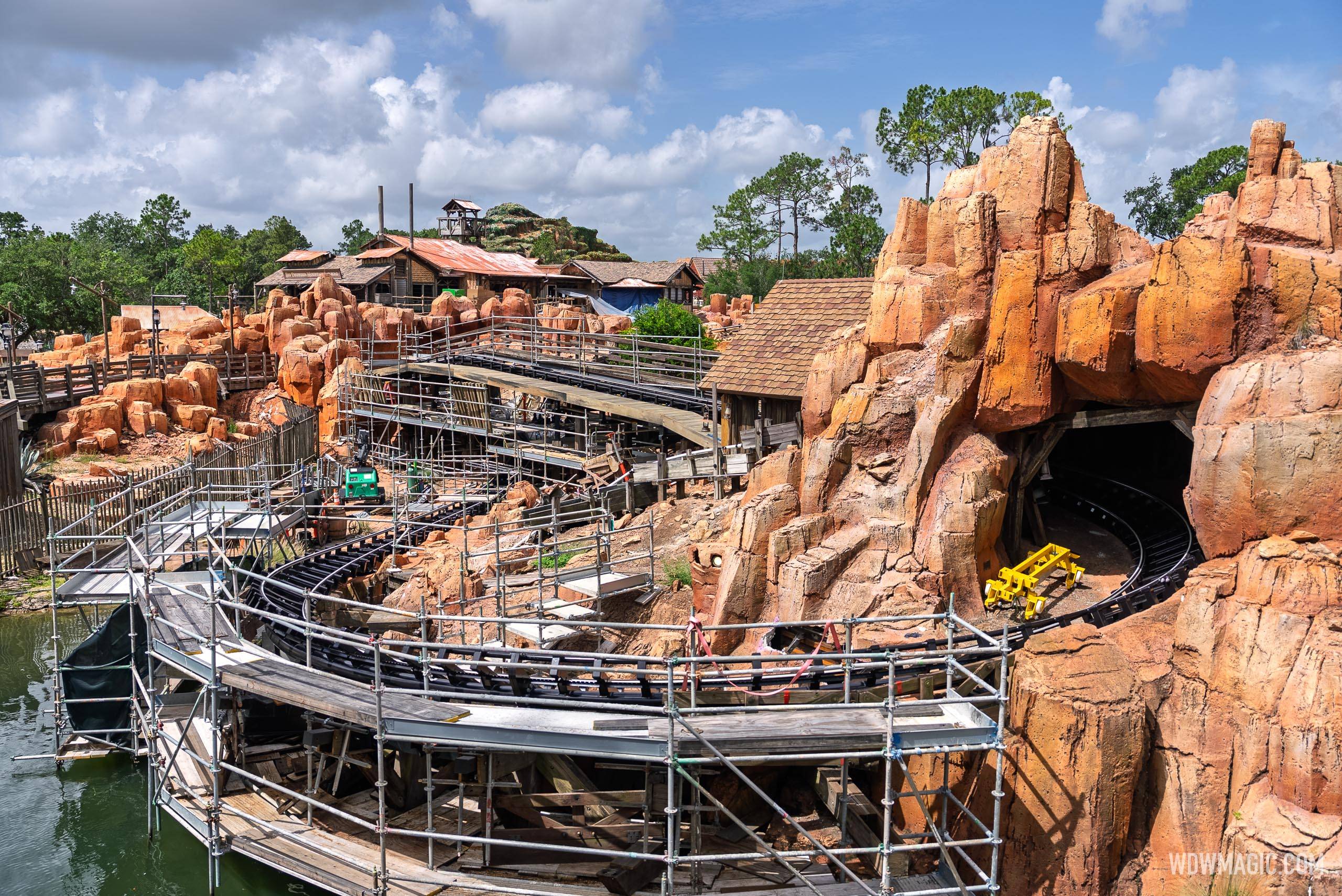 Big Thunder Mountain Refurbishment - June 17, 2025