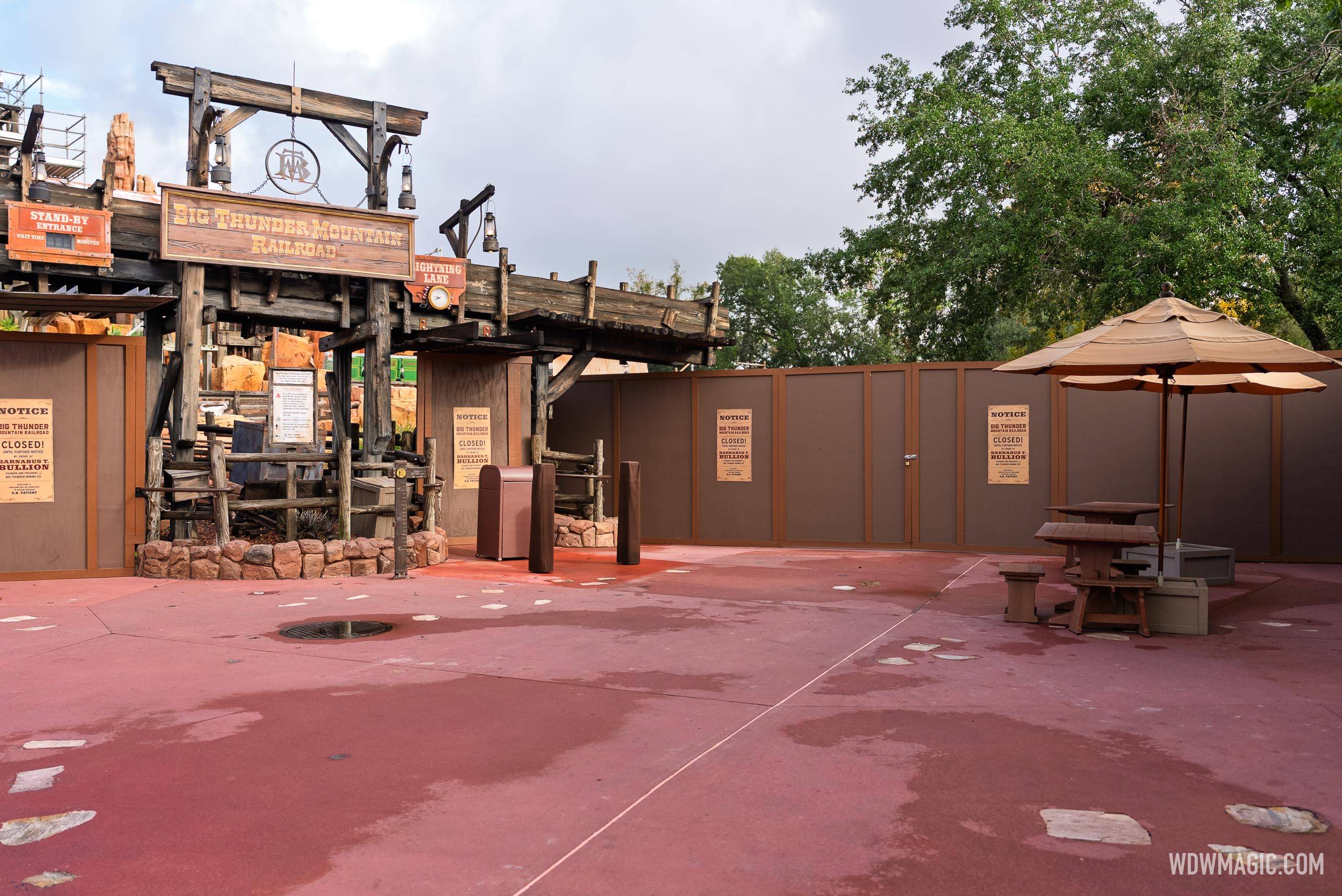 Big Thunder Mountain Refurbishment - October 28, 2025