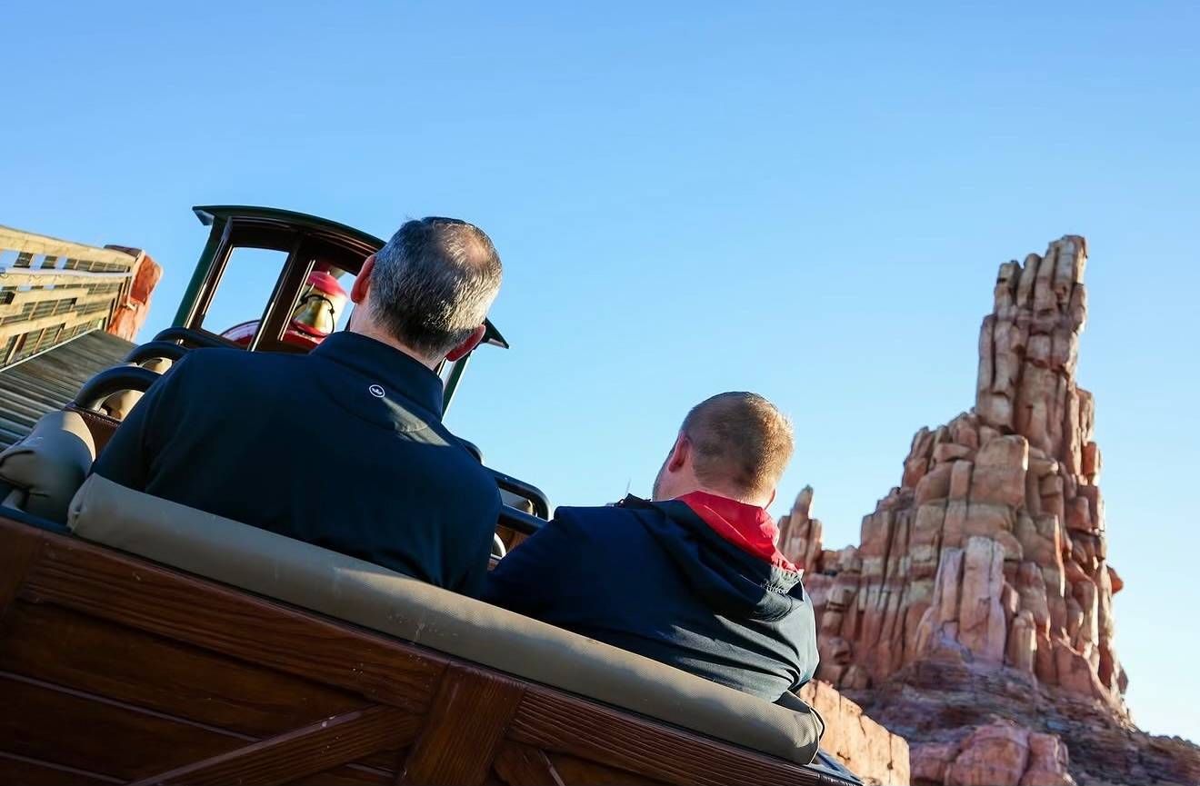 Disney Executives Test Ride Big Thunder Mountain Railroad - April 2026