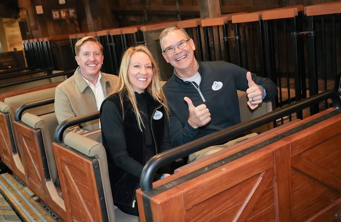 Disney Executives Test Ride Big Thunder Mountain Railroad - April 2026
