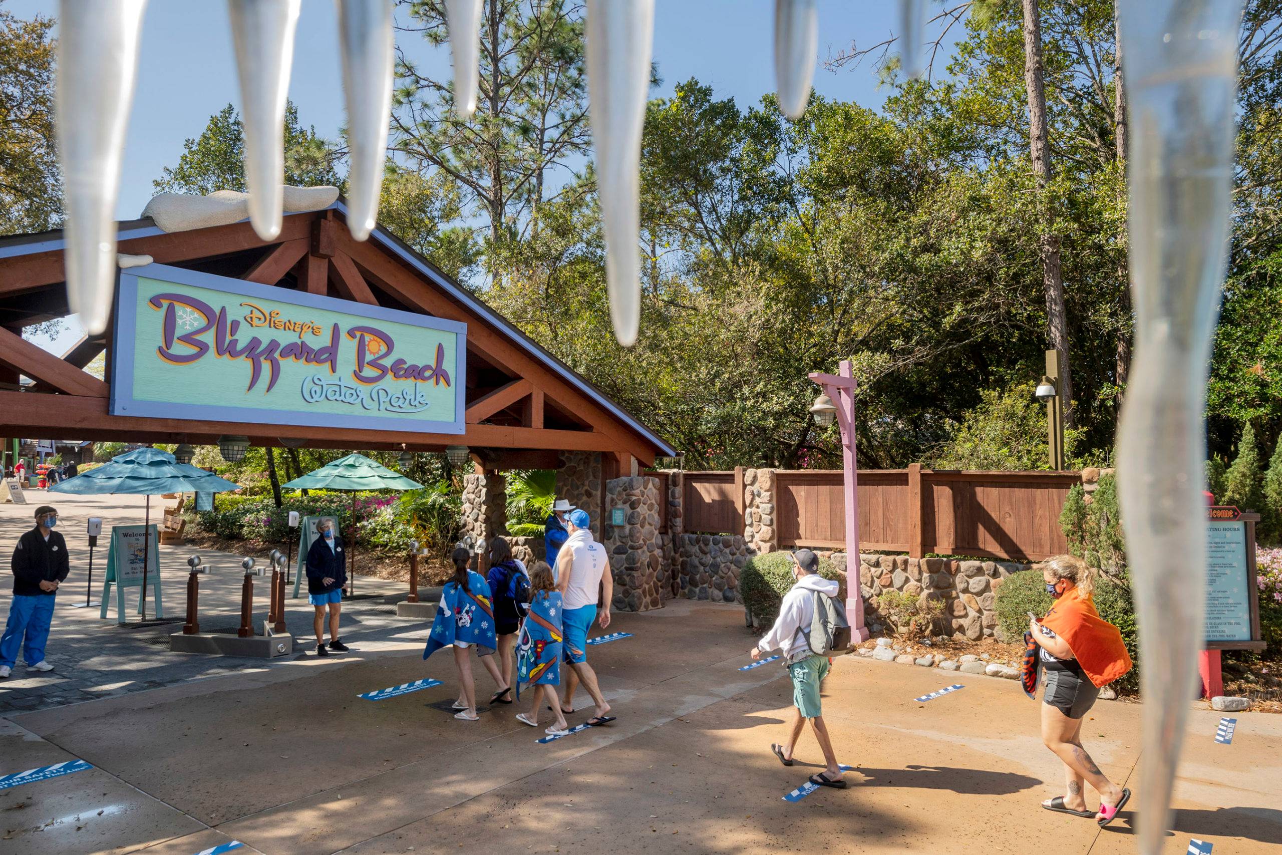 Blizzard Beach reopened in March 2021 after being closed due to the COVID-19 pandemic
