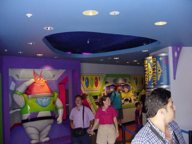 Buzz Lightyears Space Ranger Spin gift shop now complete
