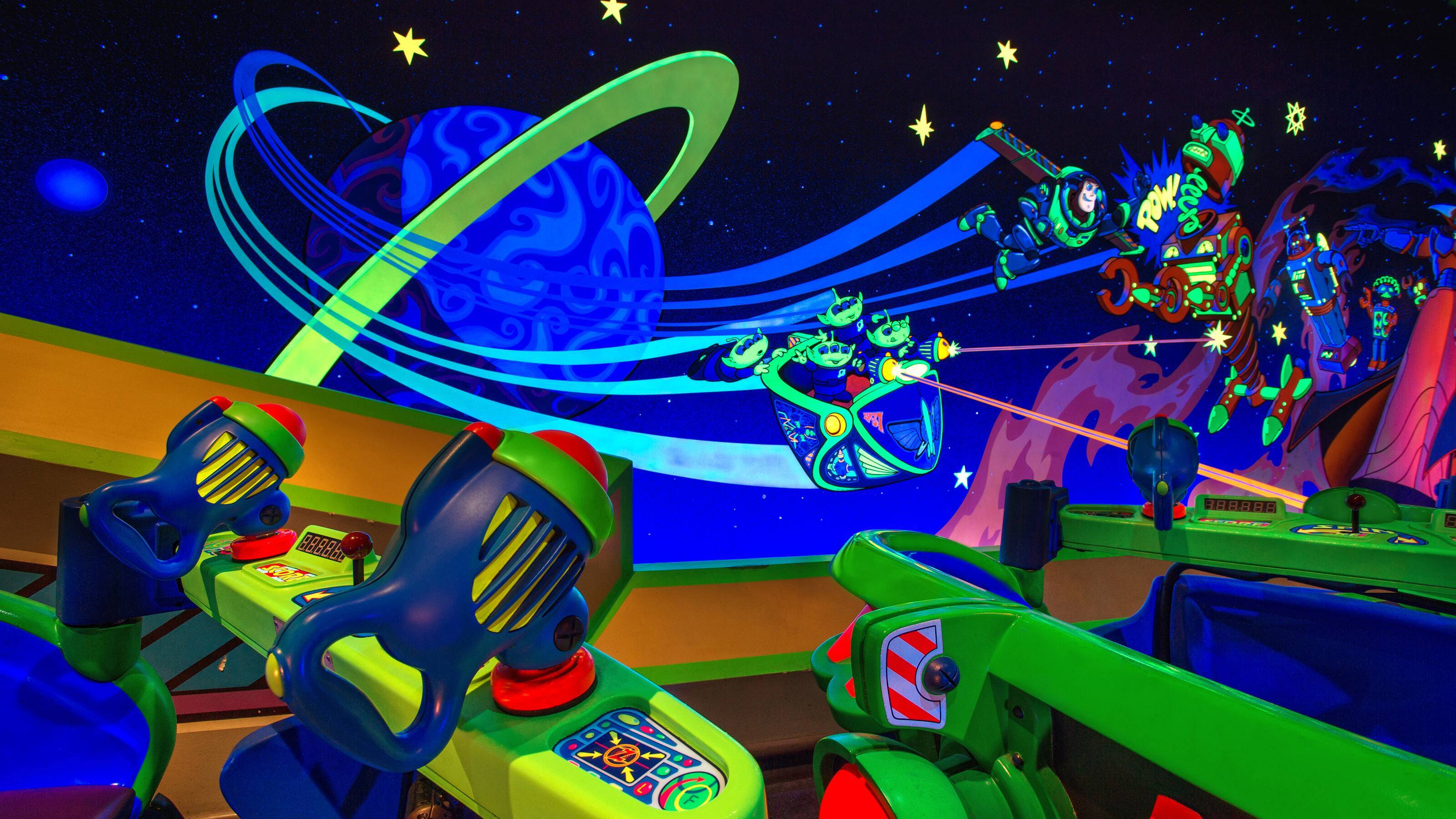 Buzz Lightyear's Space Ranger Spin overview