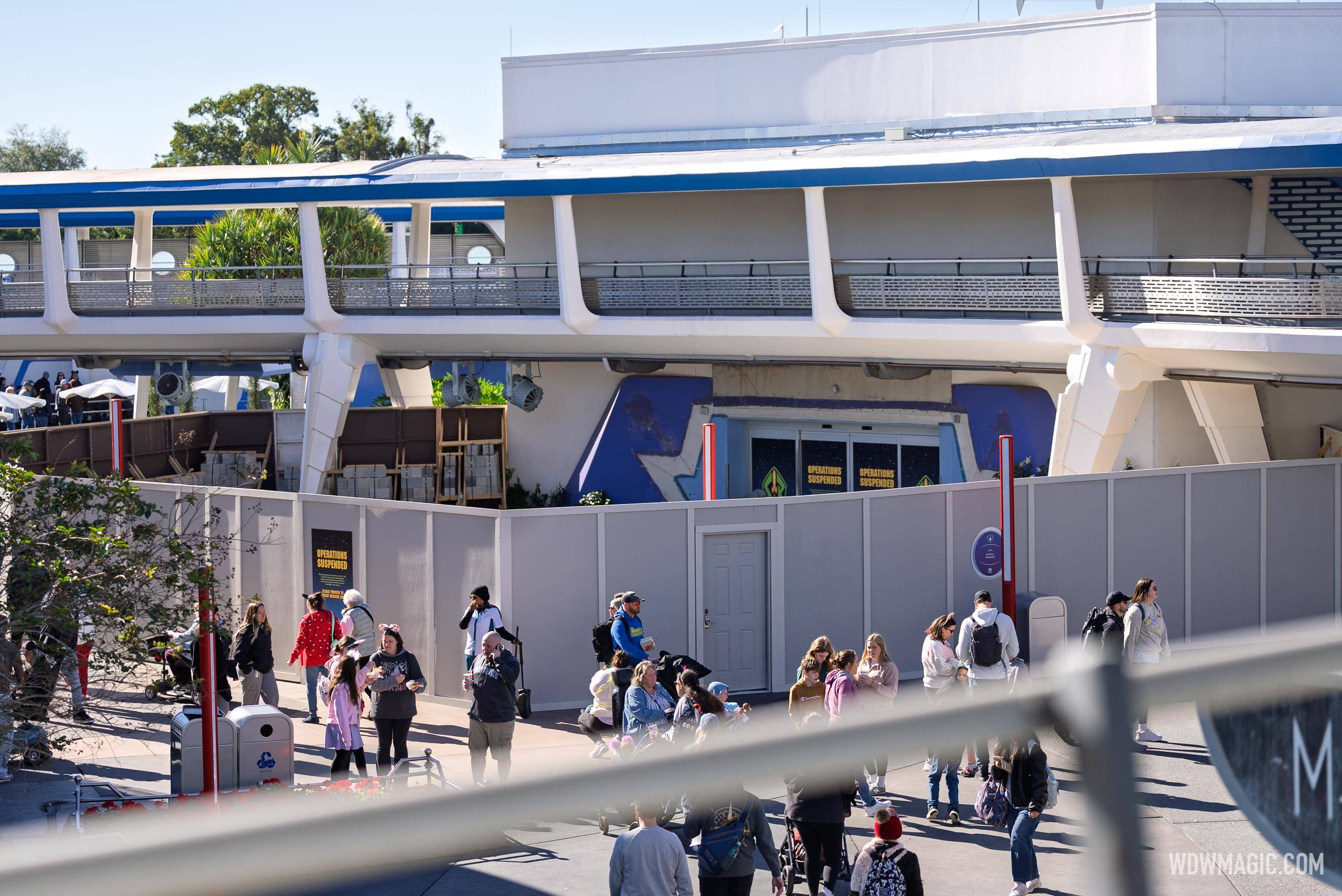 Buzz Lightyear's Space Ranger Spin Signage Removed