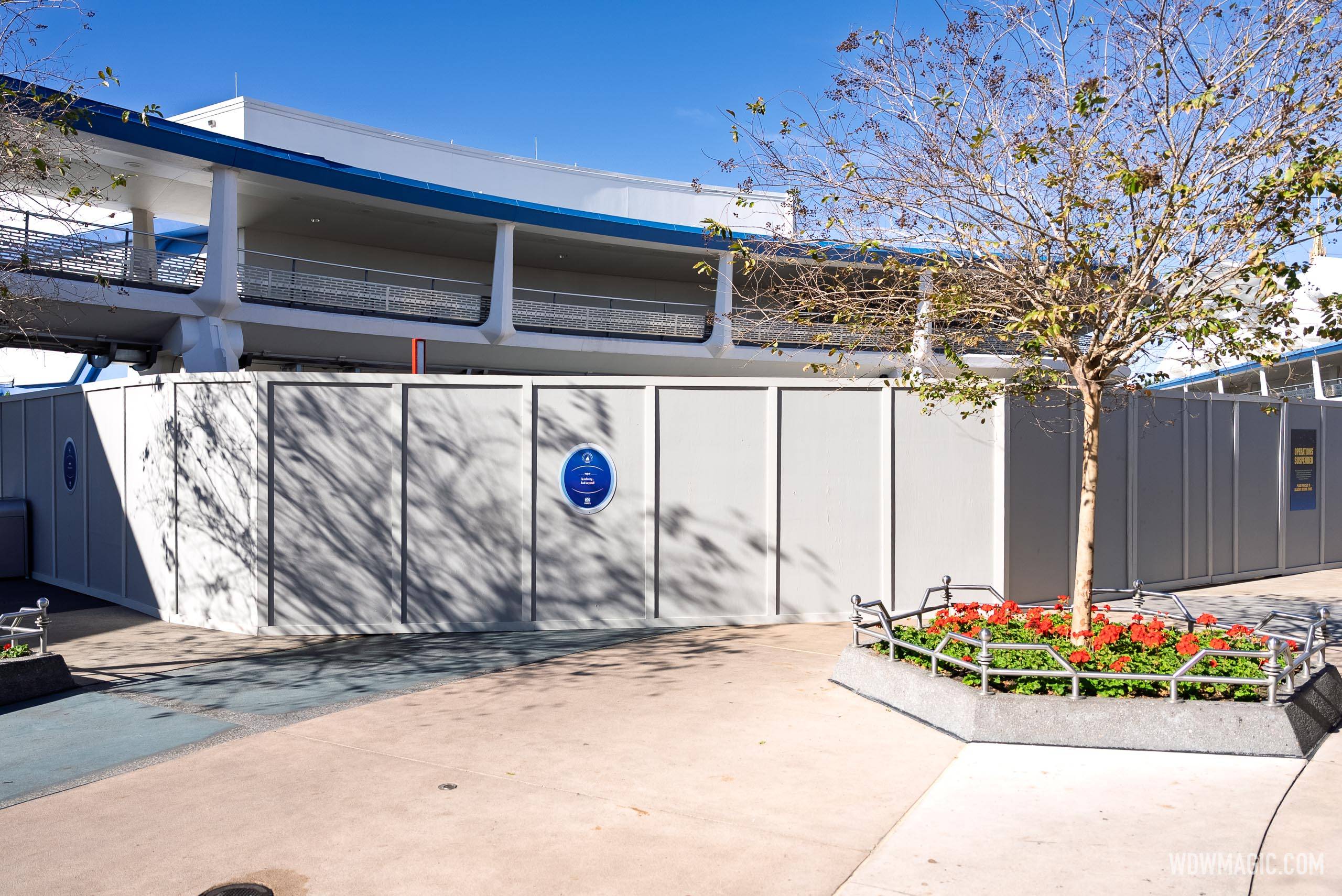 Buzz Lightyear's Space Ranger Spin Signage Removed