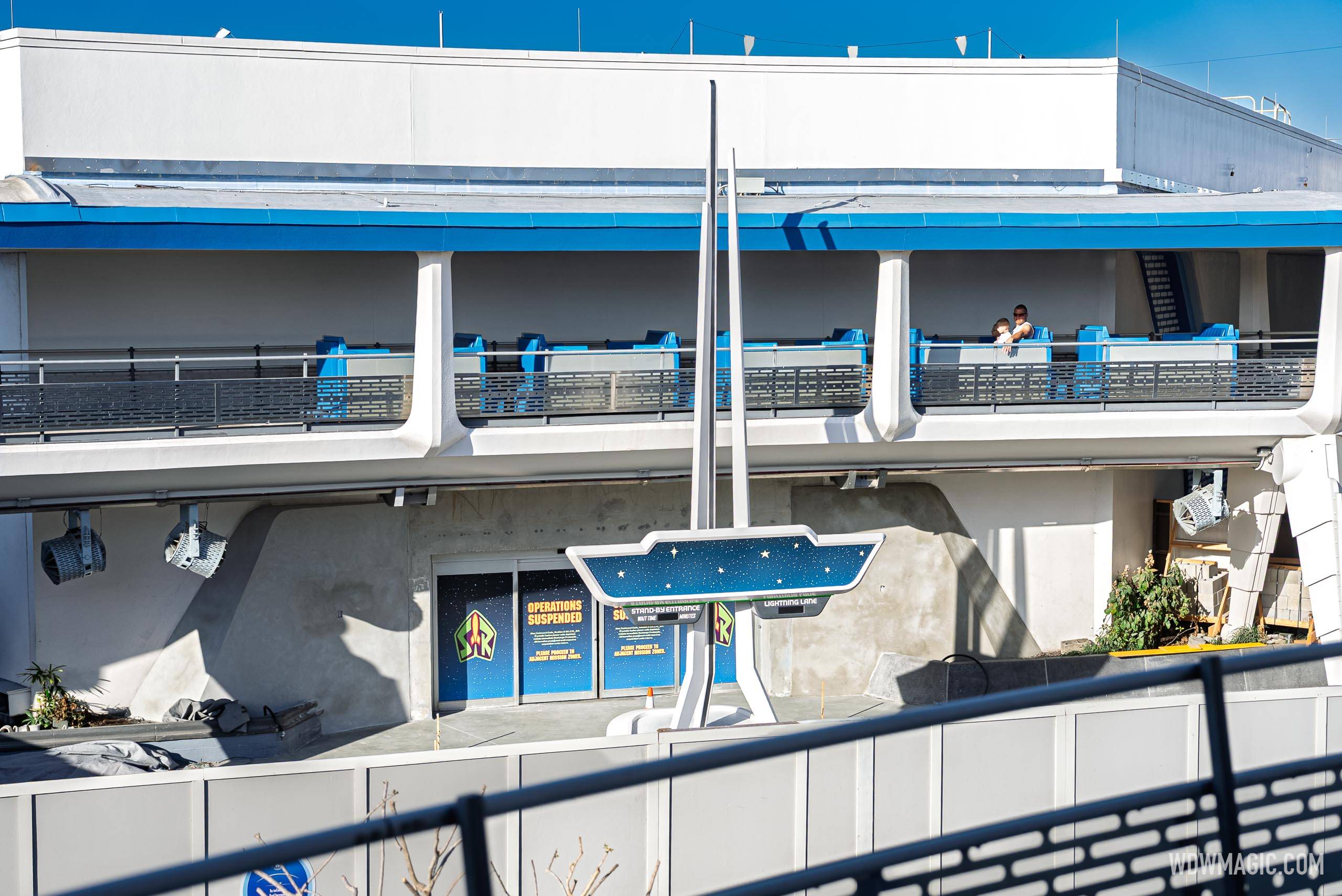 Buzz Lightyear Gets New Space Mountain-Style Marquee at Magic Kingdom