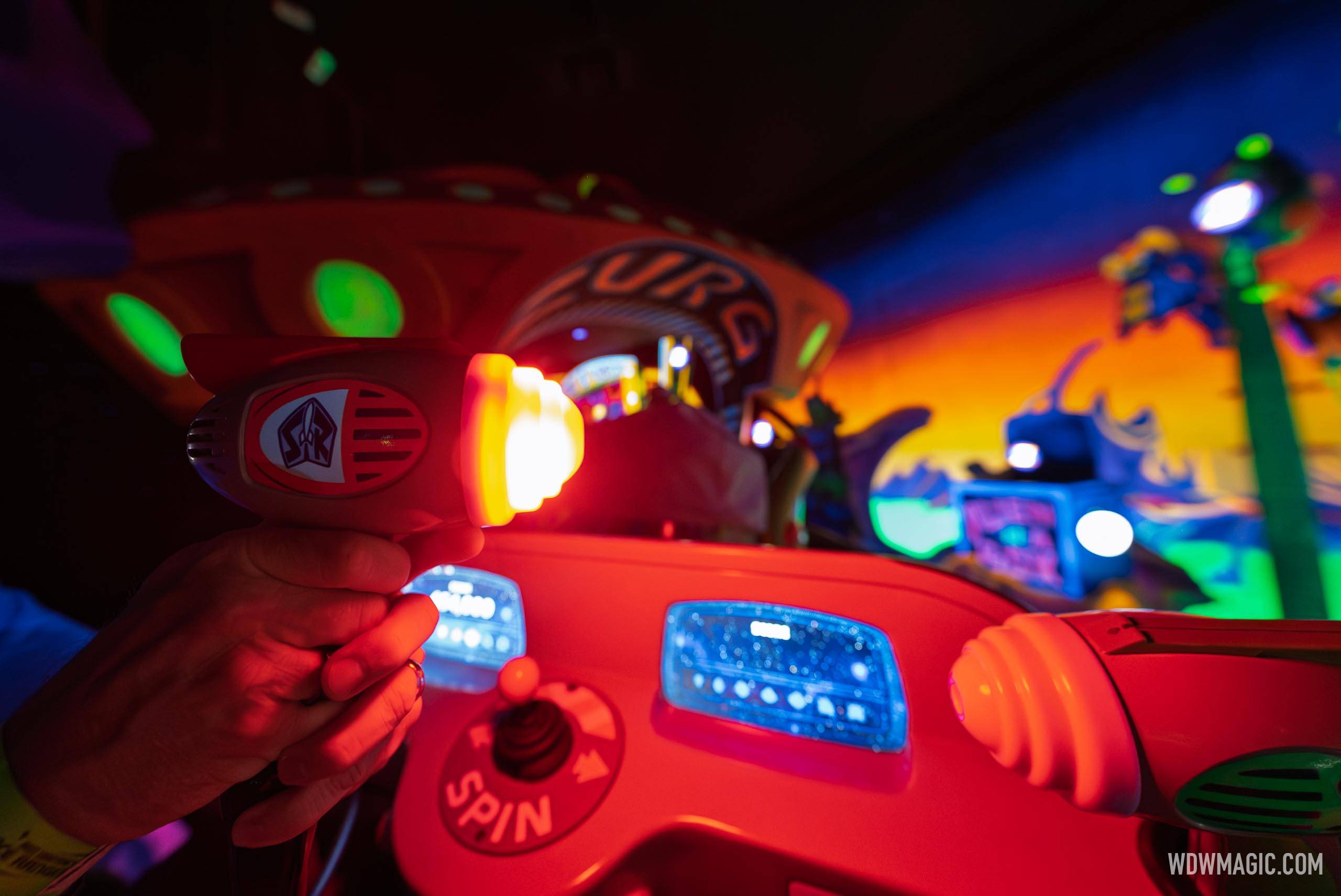 Inside Magic Kingdom's Updated 2026 Buzz Lightyear's Space Ranger Spin Attraction