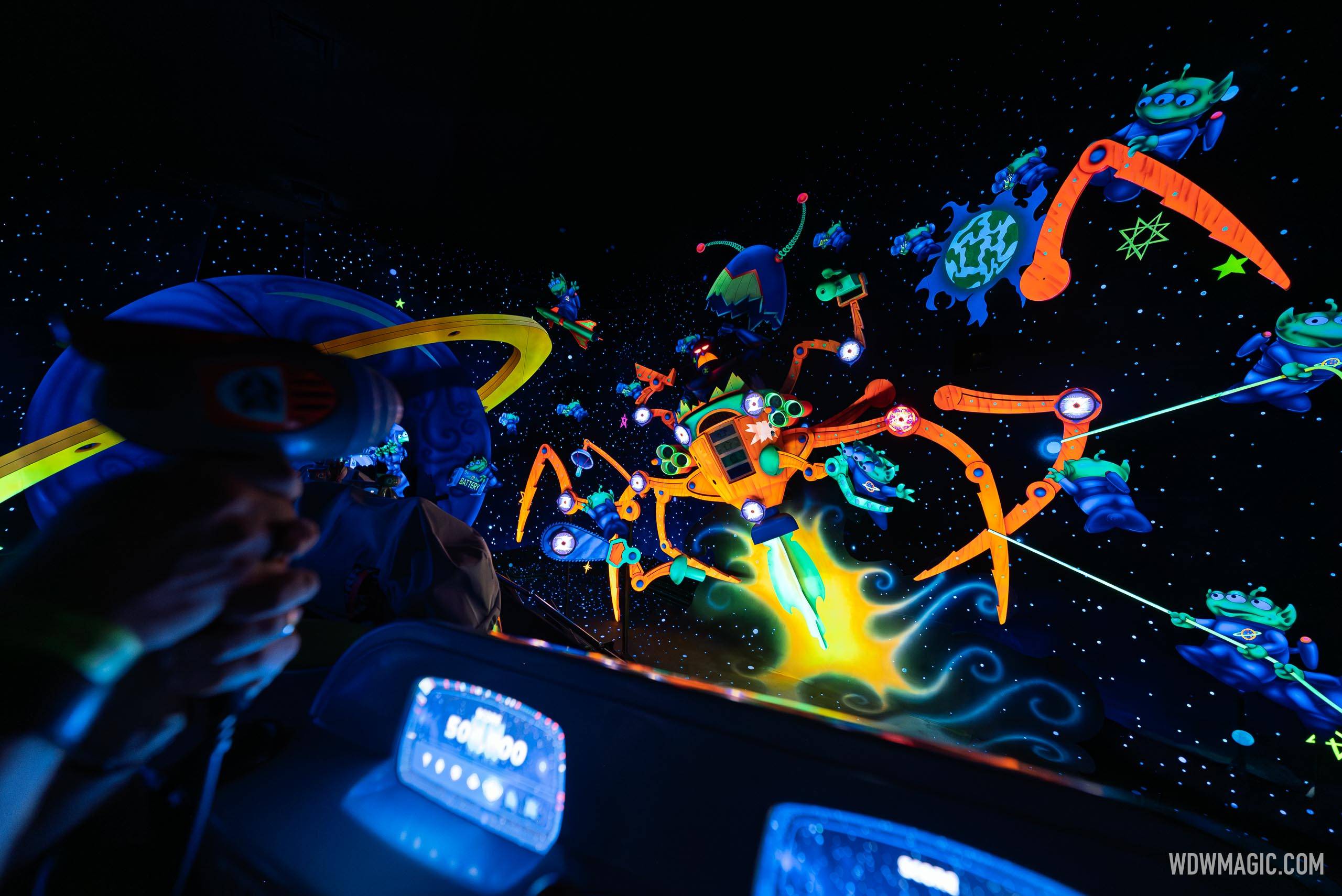 Inside Magic Kingdom's Updated 2026 Buzz Lightyear's Space Ranger Spin Attraction