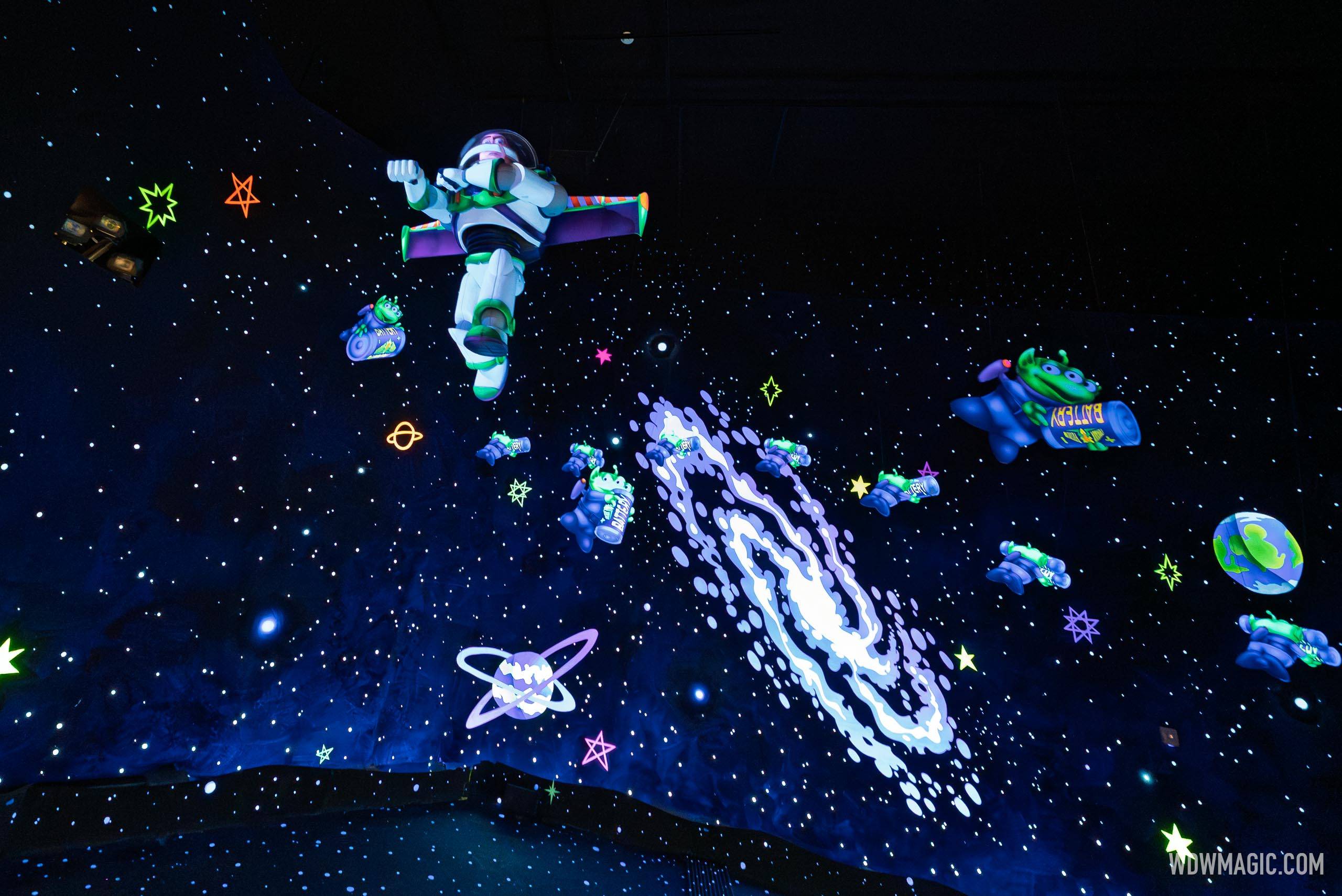 Inside Magic Kingdom's Updated 2026 Buzz Lightyear's Space Ranger Spin Attraction