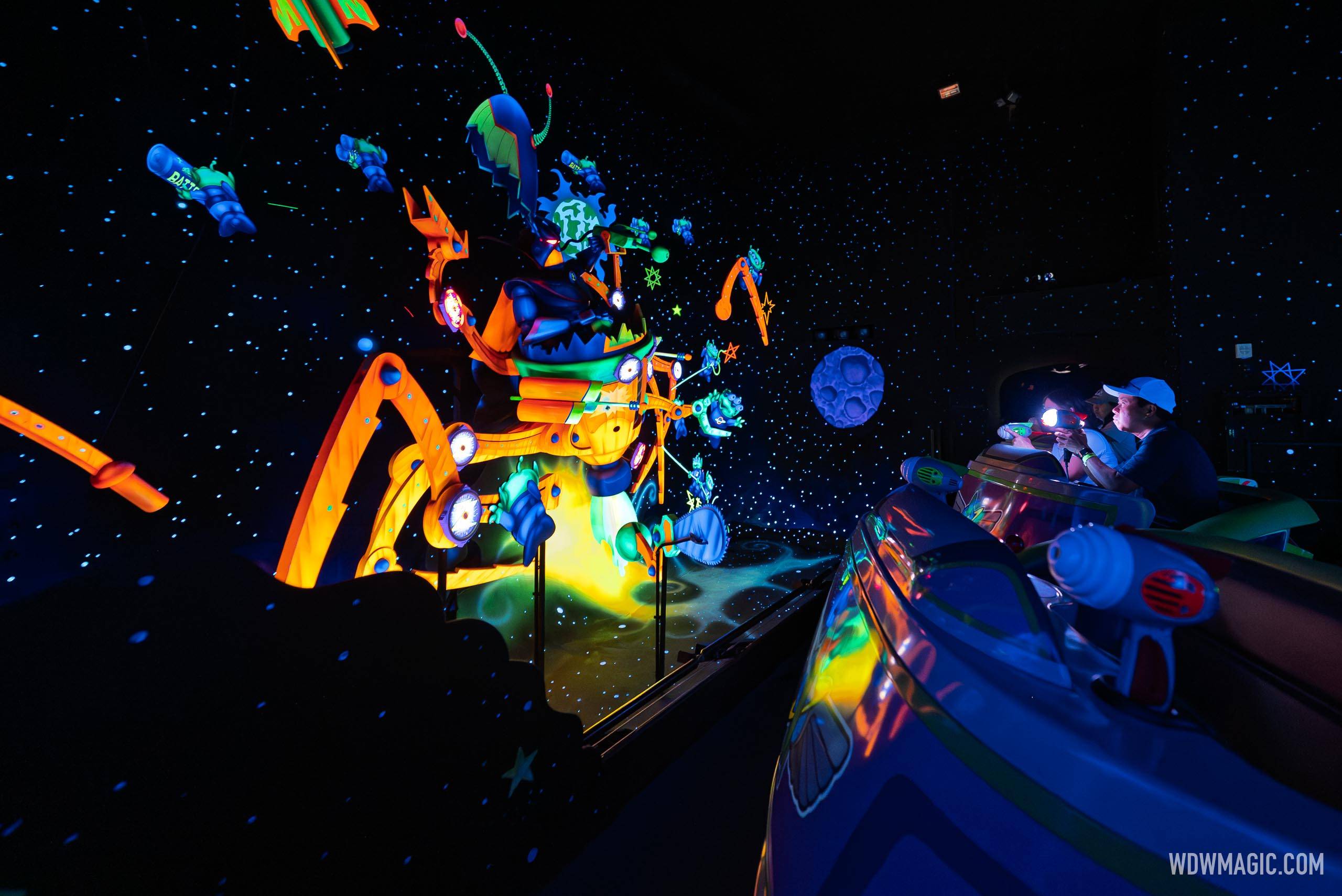 Inside Magic Kingdom's Updated 2026 Buzz Lightyear's Space Ranger Spin Attraction