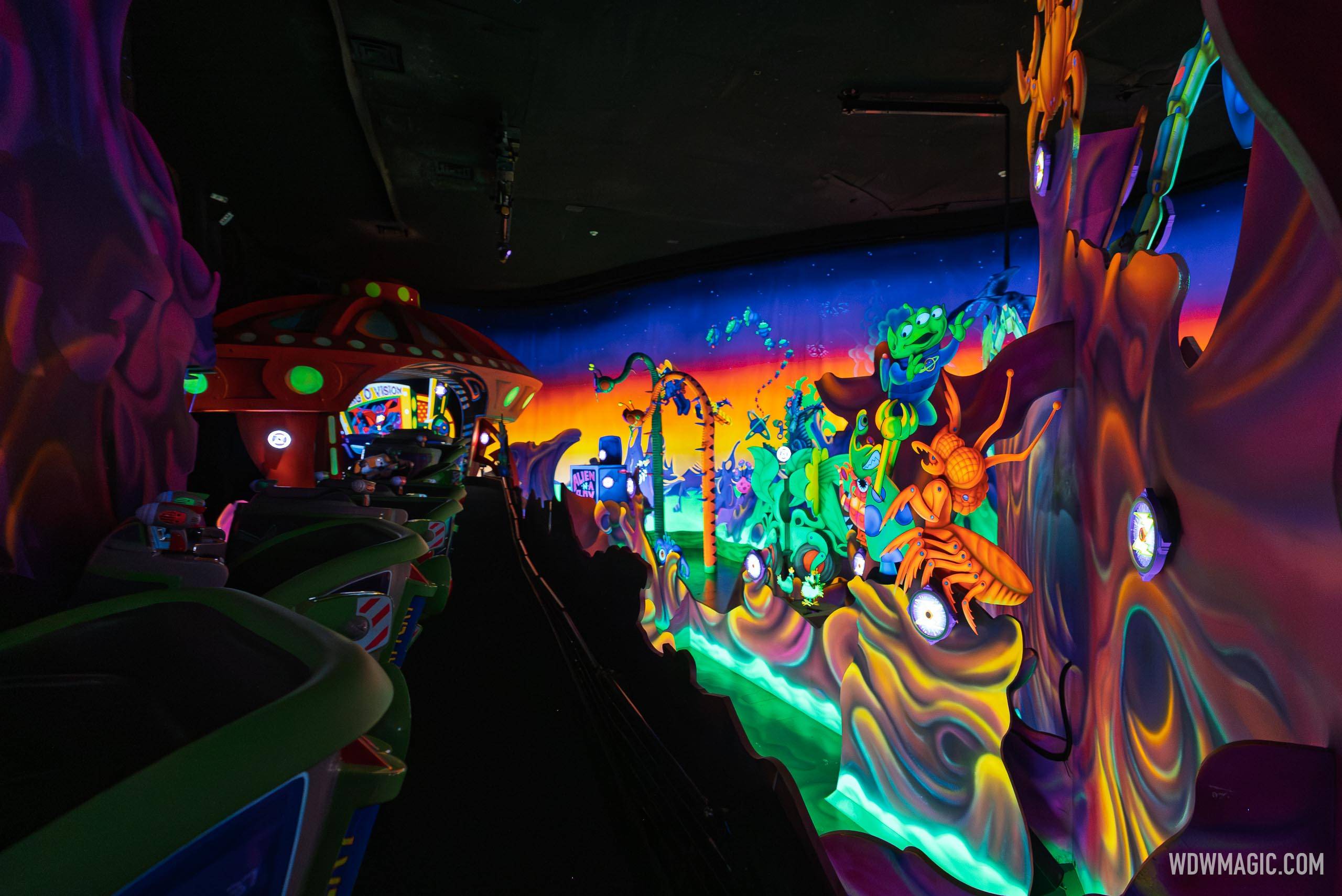 Inside Magic Kingdom's Updated 2026 Buzz Lightyear's Space Ranger Spin Attraction