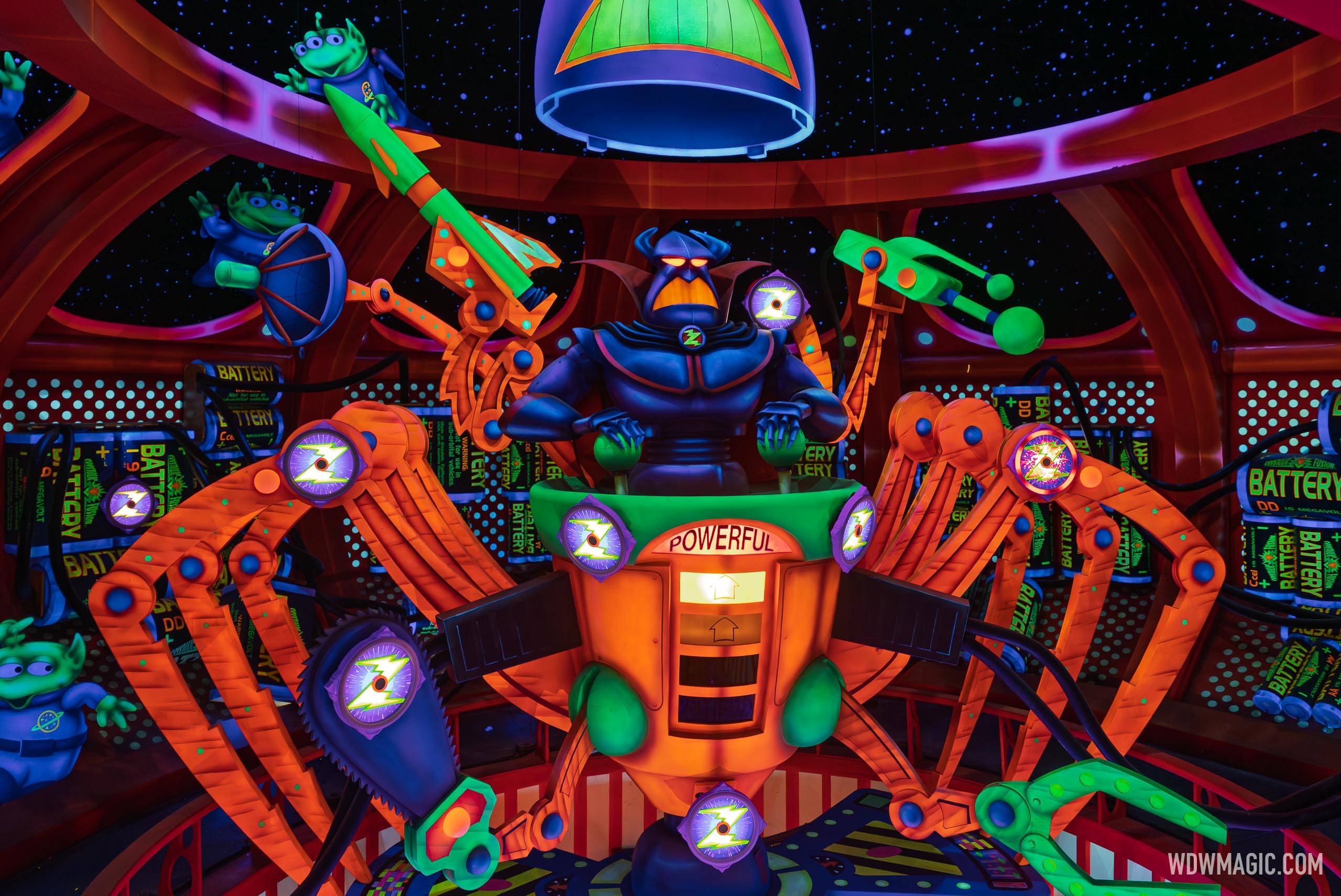 Inside Magic Kingdom's Updated 2026 Buzz Lightyear's Space Ranger Spin Attraction