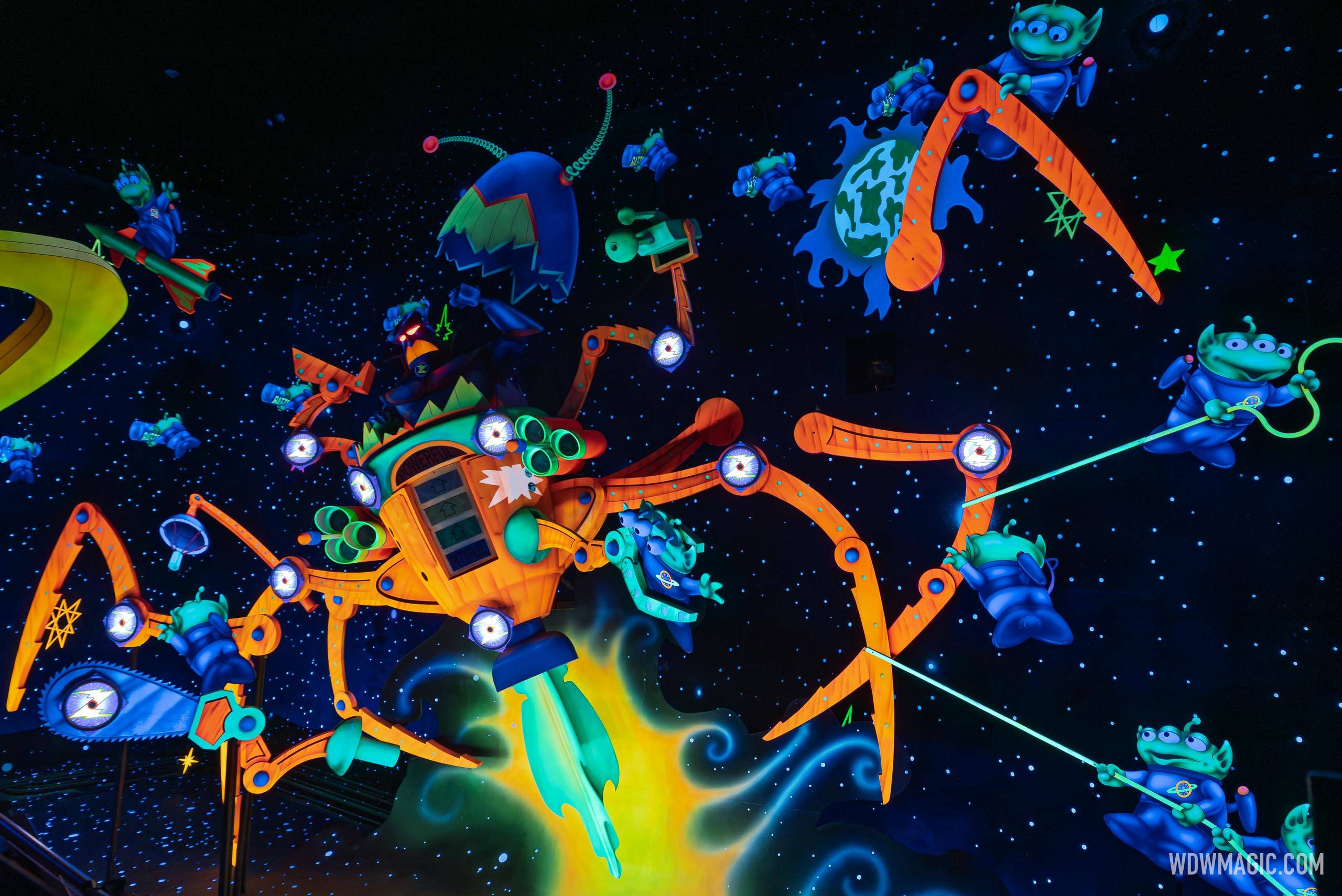 Inside Magic Kingdom's Updated 2026 Buzz Lightyear's Space Ranger Spin Attraction