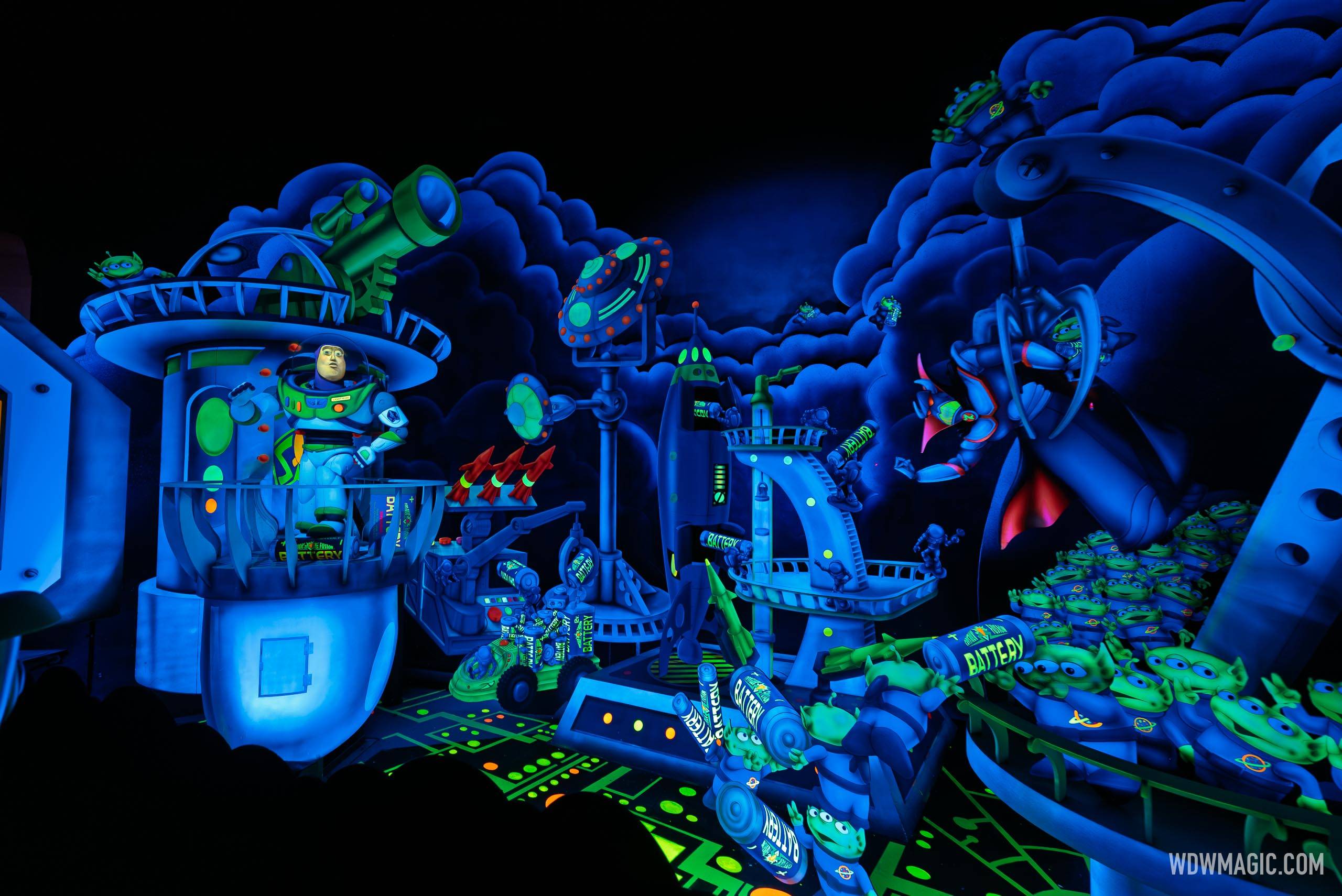 Inside Magic Kingdom's Updated 2026 Buzz Lightyear's Space Ranger Spin Attraction